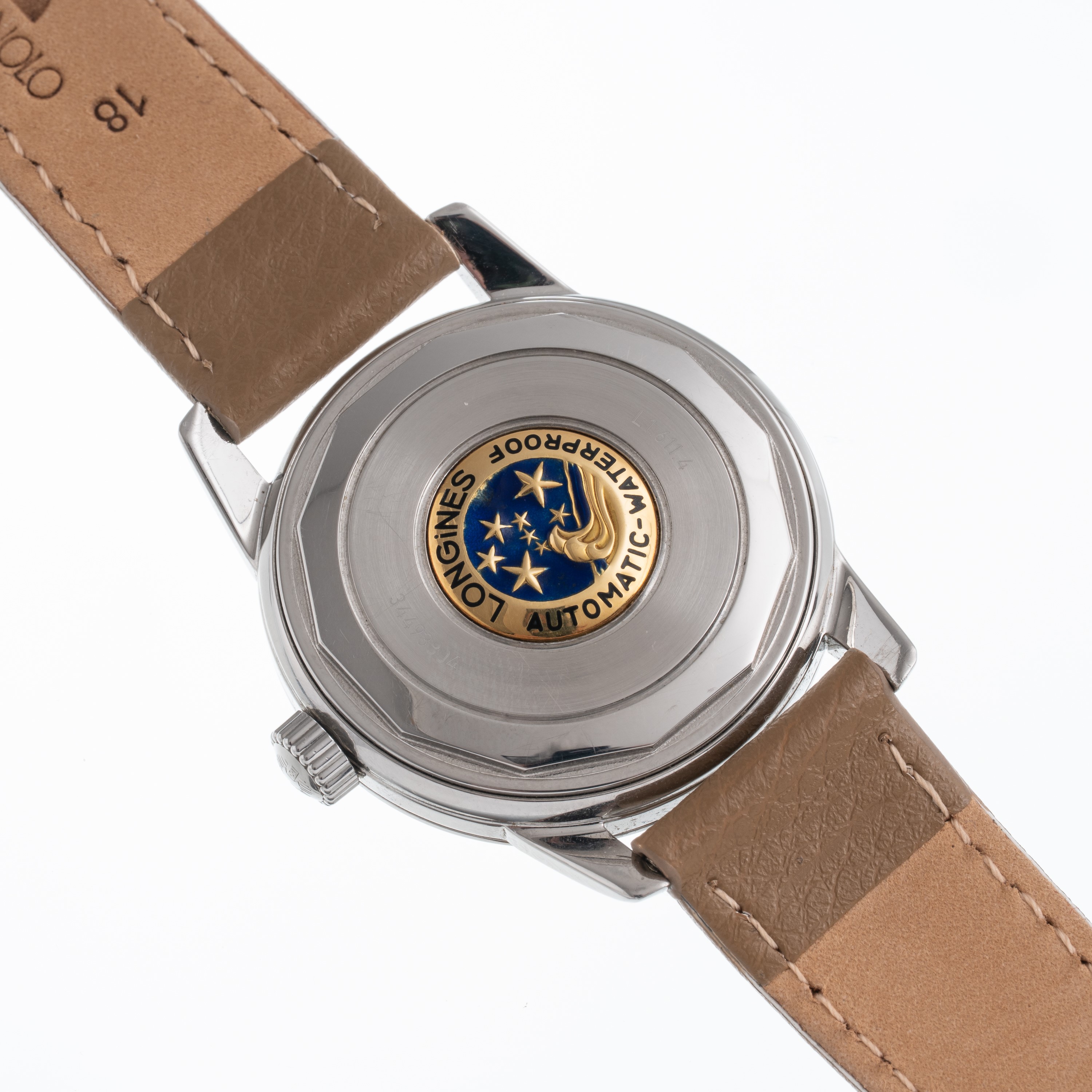 Longines - Conquest — orologio solo tempo automatico in acciaio, quadrante nero