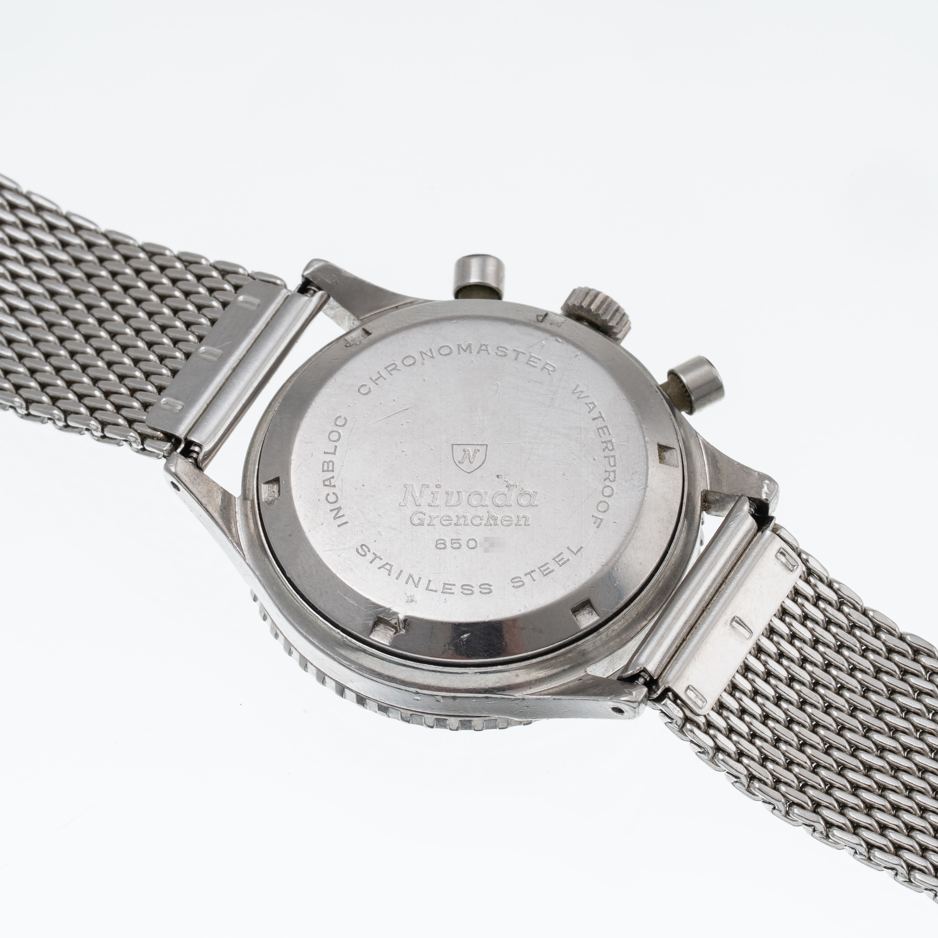Nivada Grenchen, Sea Diver Chronomaster Aviator 85001 cronografo a carica manuale