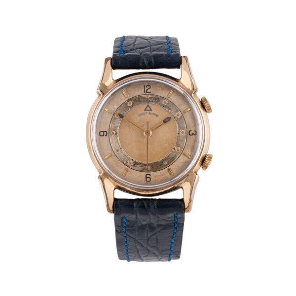 JAEGER LE COULTRE - LE COULTRE - SVEGLIARINO OROLOGIO A CARICA MANUALE SVEGLIARINO PLACCATO ORO GIALLO 10 KT PER IL MERCATO AMERICANO
