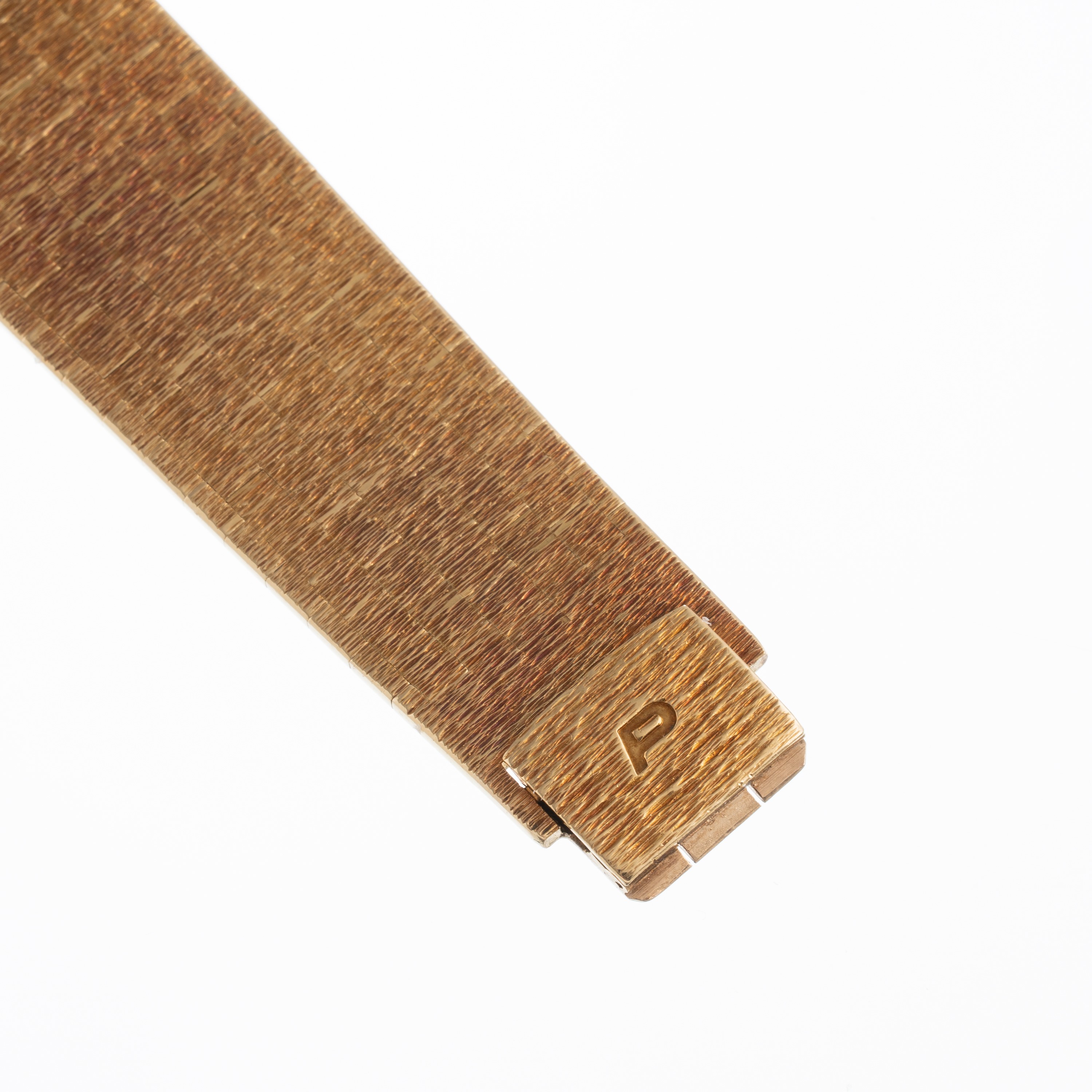 Piaget - Orologio solo tempo a carica automatica in oro giallo 18 kt con bracciale integrato e la...