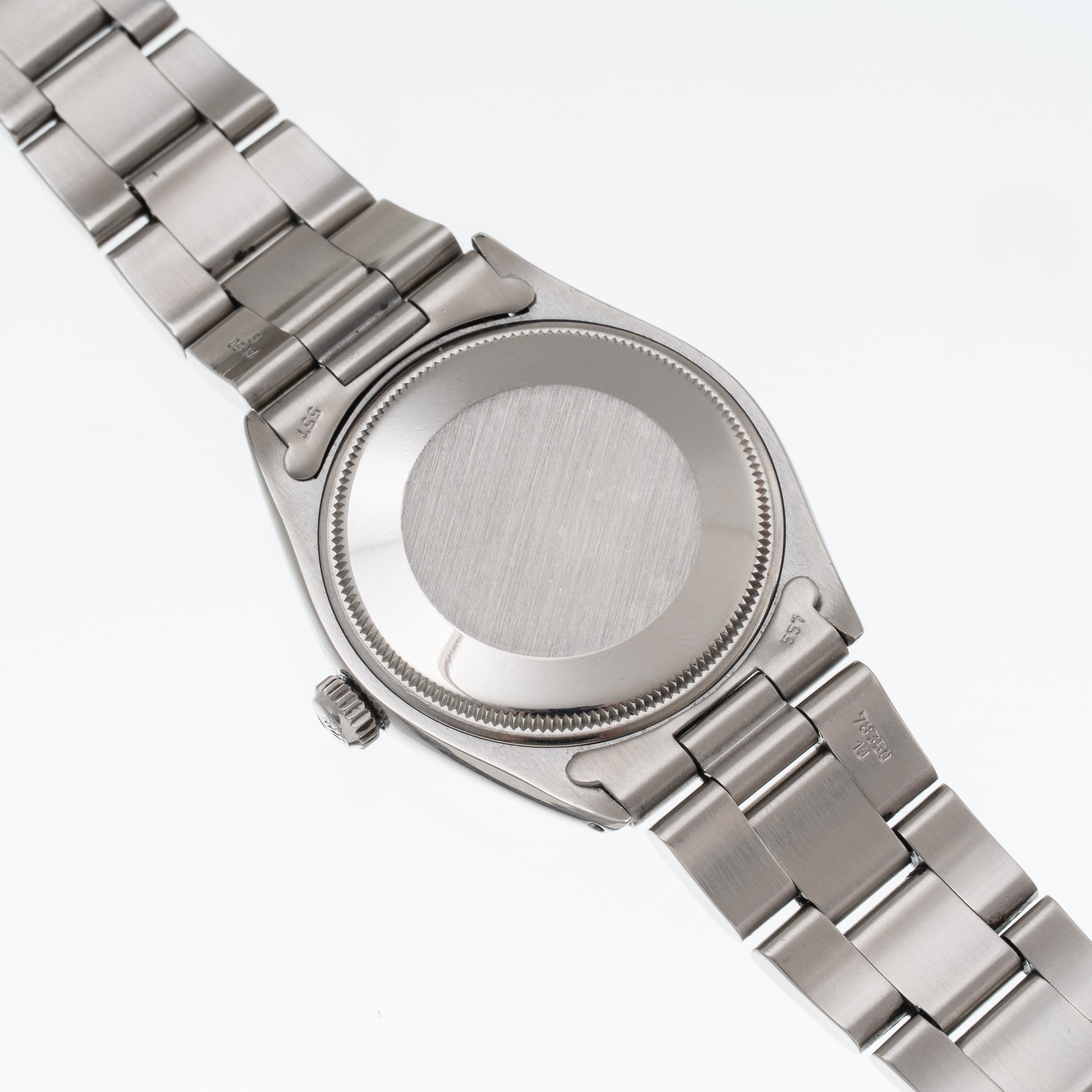 Rolex - Air-King 5500 (1982) – orologio solo tempo automatico in acciaio con quadrante argenté