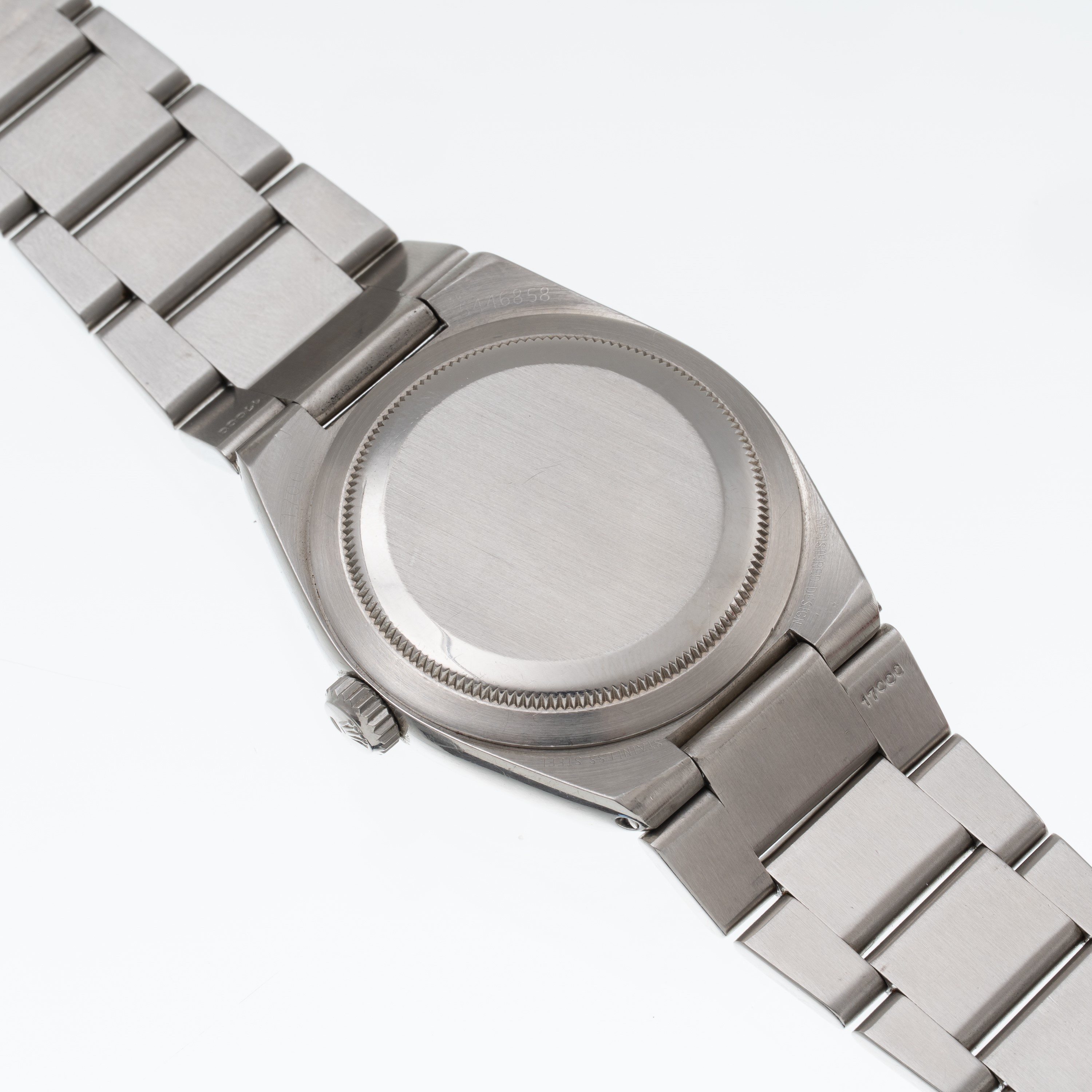 Rolex - Oysterquartz 17000, orologio solo tempo al quarzo in acciaio con quadrante nero