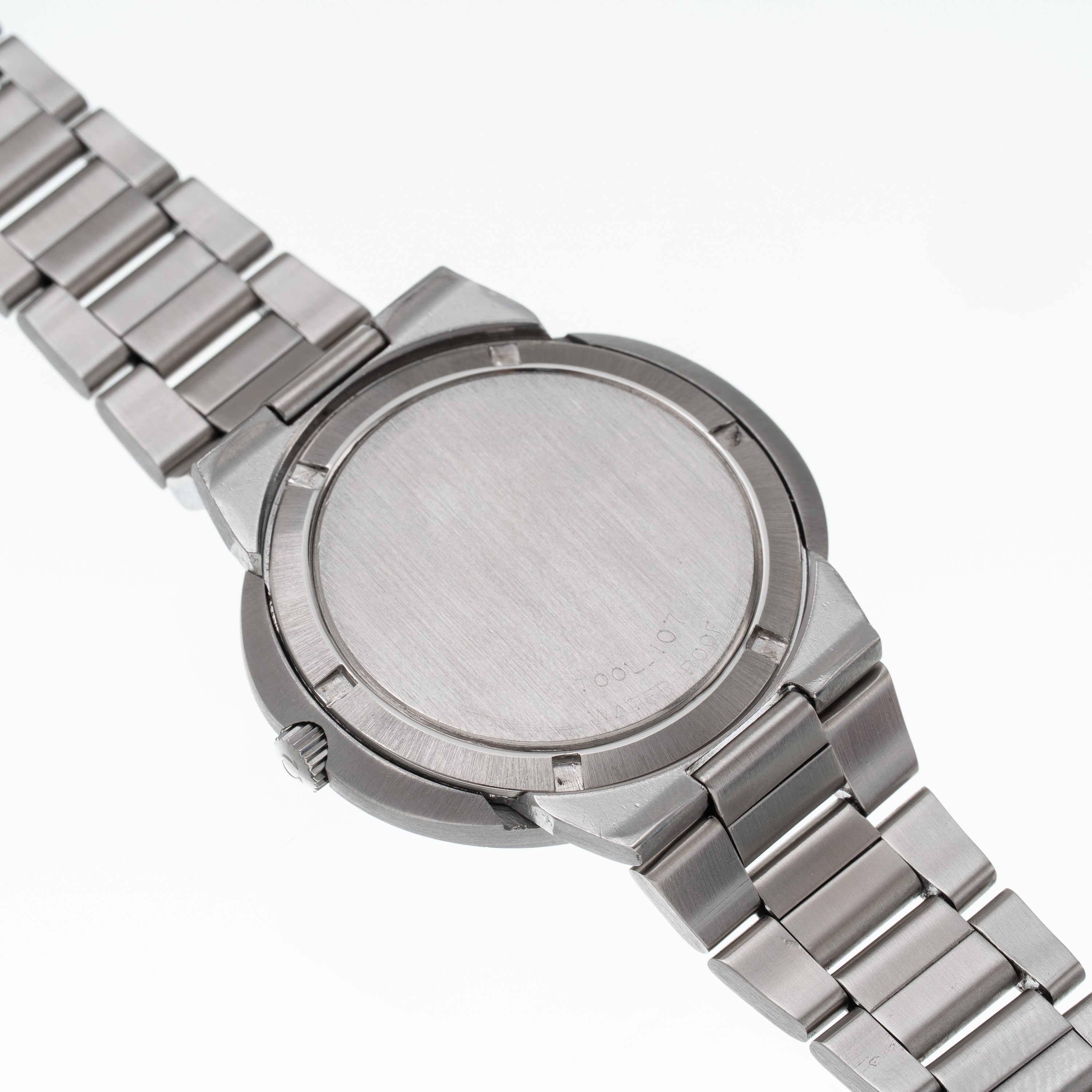 Omega - Dynamic 1975. Orologio solo tempo automatico in acciaio, quadrante grigio bitonale