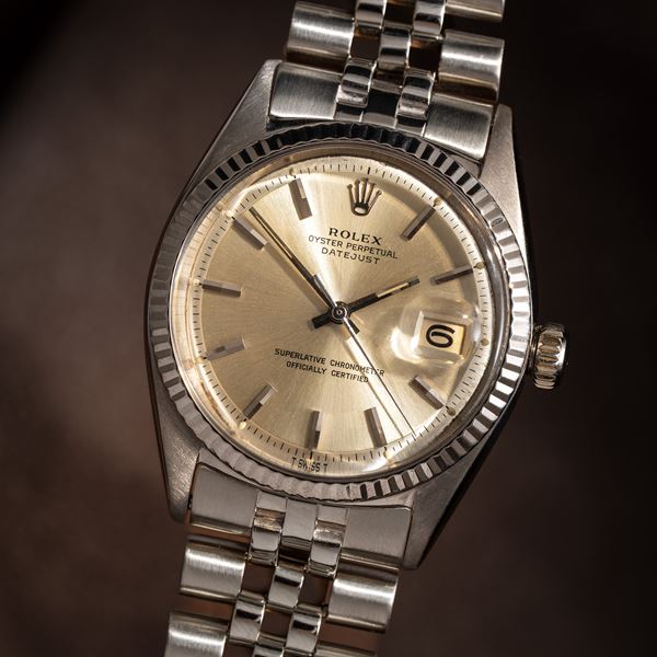 ROLEX - DATEJUST OROLOGIO SOLO TEMPO A CARICA AUTOMATICA IN ORO BIANCO 18 KT CON BRACCIALE JUBILEE IN  [..]