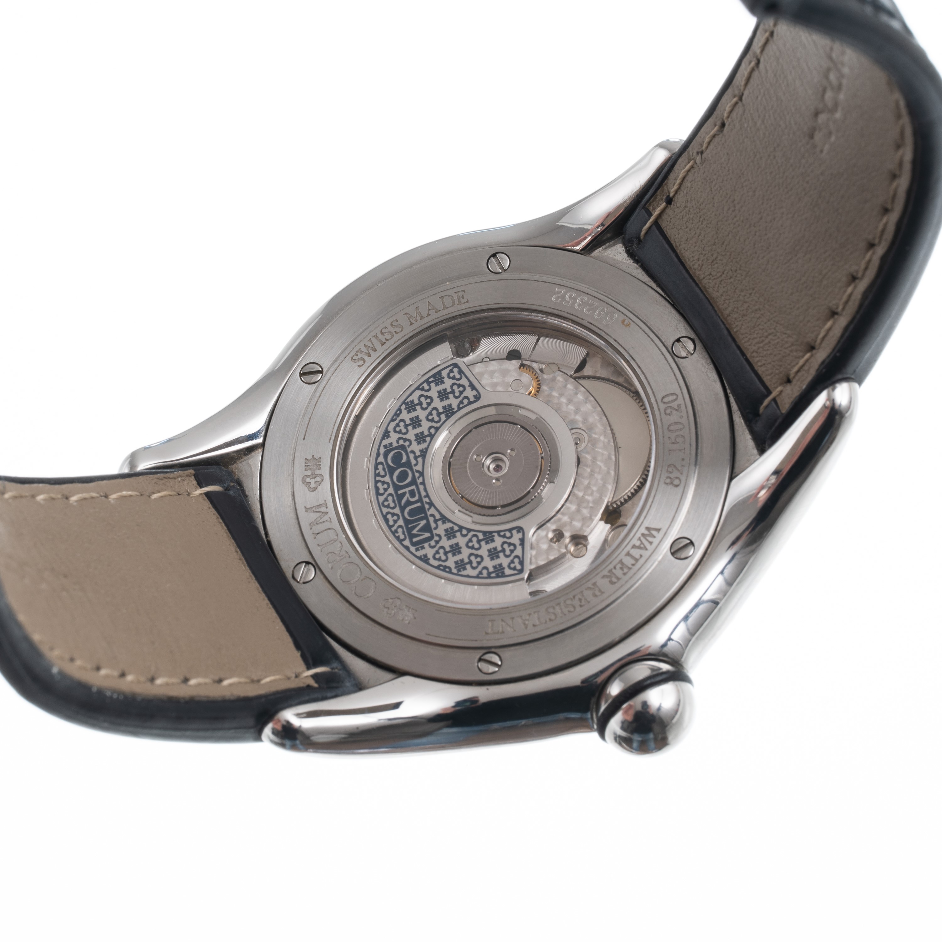 Corum - Bubble, orologio solo tempo in acciaio con vetro bombato minerale