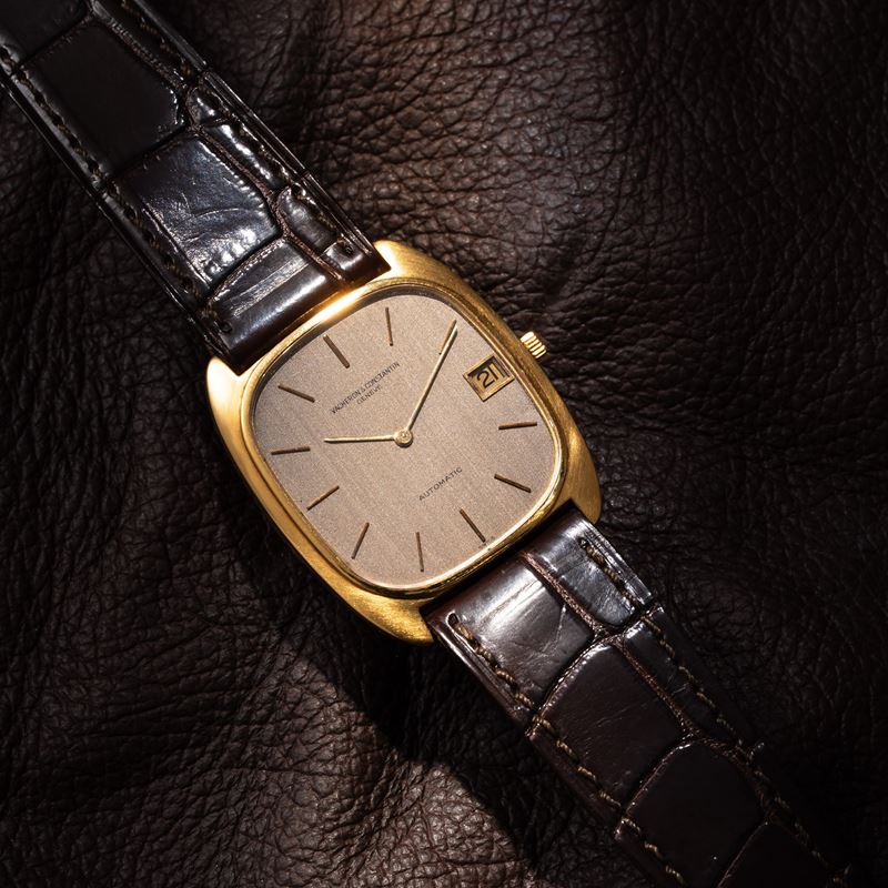 Vacheron Constantin - Ellipse, orologio solo tempo in oro giallo 18 kt con quadrante grigio