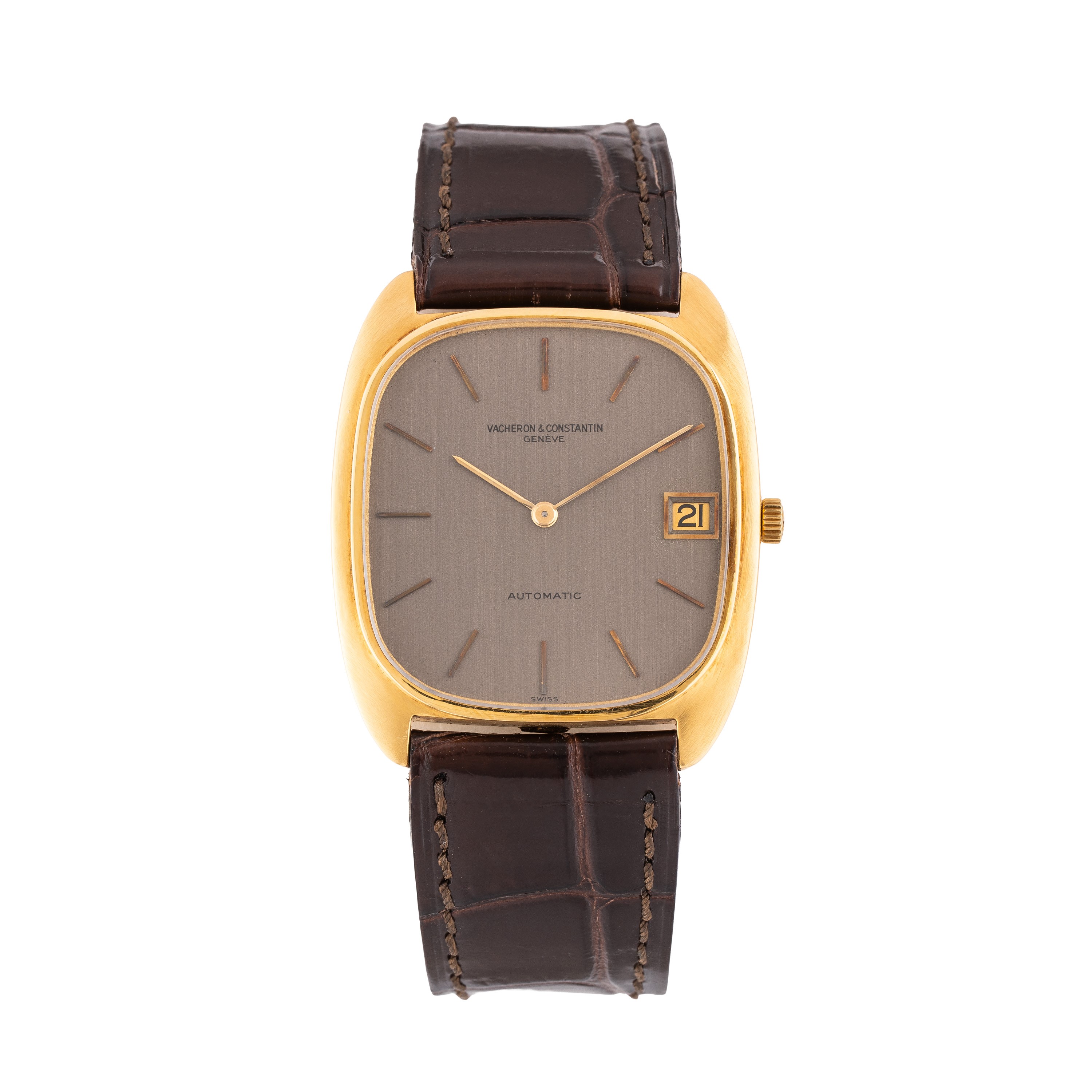Vacheron Constantin - Ellipse, orologio solo tempo in oro giallo 18 kt con quadrante grigio