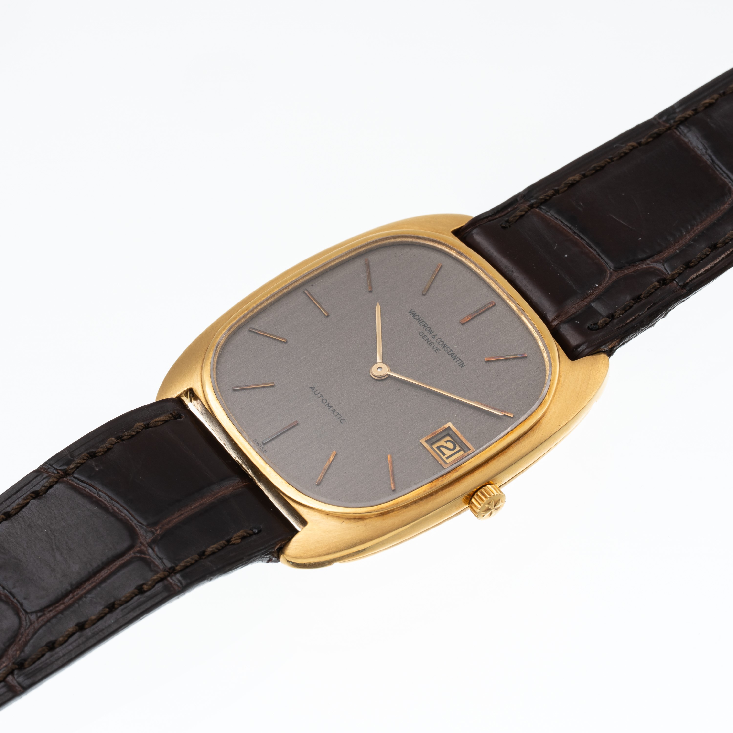 Vacheron Constantin - Ellipse, orologio solo tempo in oro giallo 18 kt con quadrante grigio