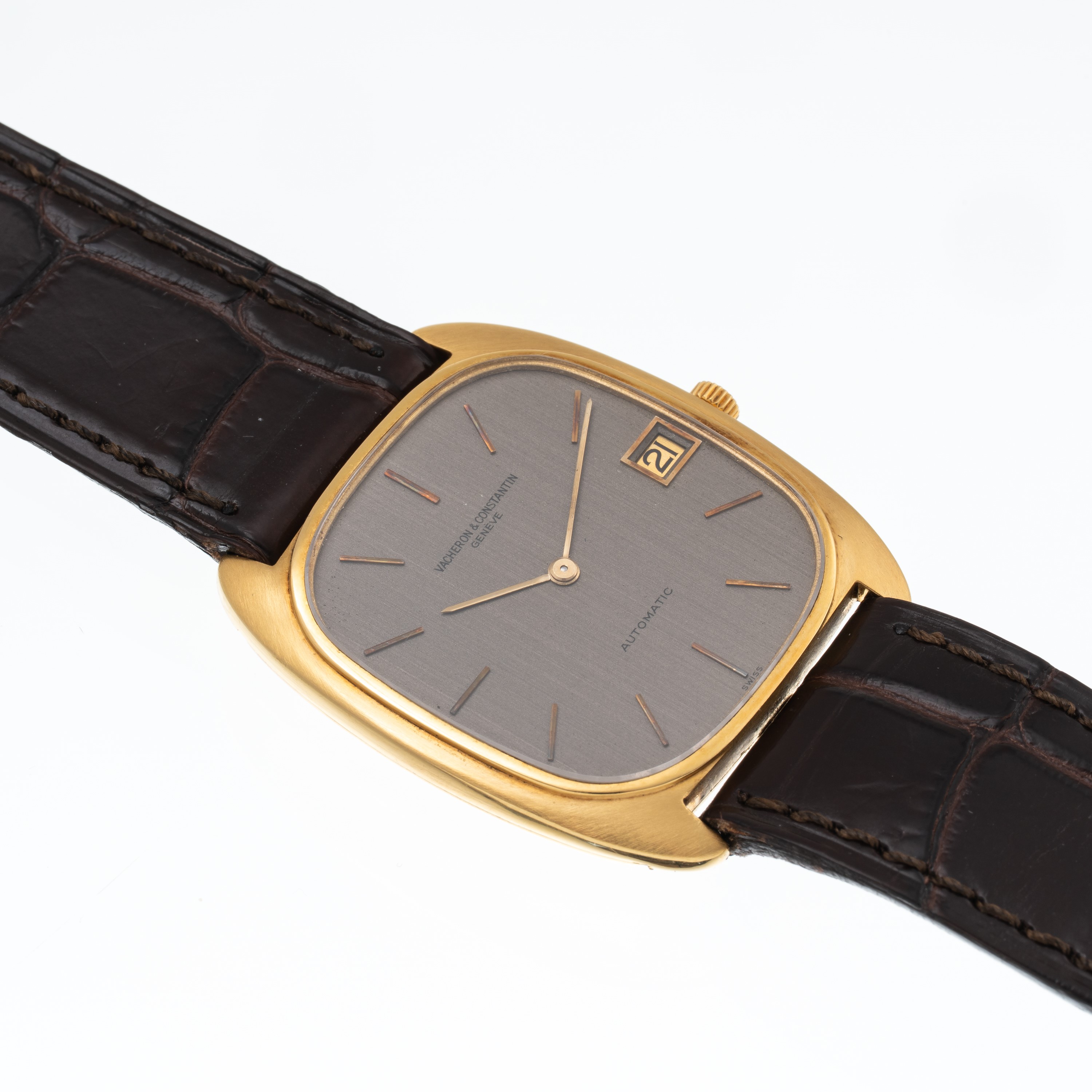 Vacheron Constantin - Ellipse, orologio solo tempo in oro giallo 18 kt con quadrante grigio
