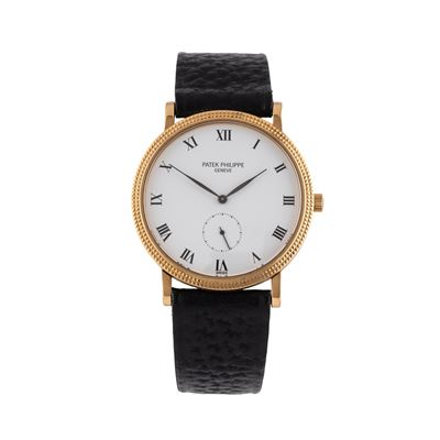 Calatrava 3919—orologio solo tempo a carica manuale in oro giallo 18 kt