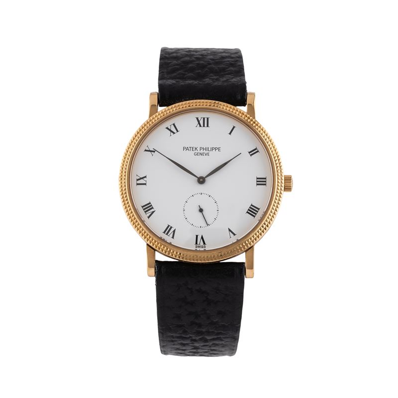 Patek Philippe - Calatrava 3919—orologio solo tempo a carica manuale in oro giallo 18 kt