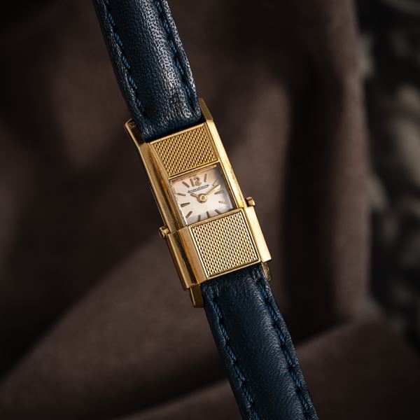 JAEGER LECOULTRE - DUOPLAN COULISSANTE OROLOGIO SOLO TEMPO A CARICA MANUALE IN ORO GIALLO CON CASSA  [..]