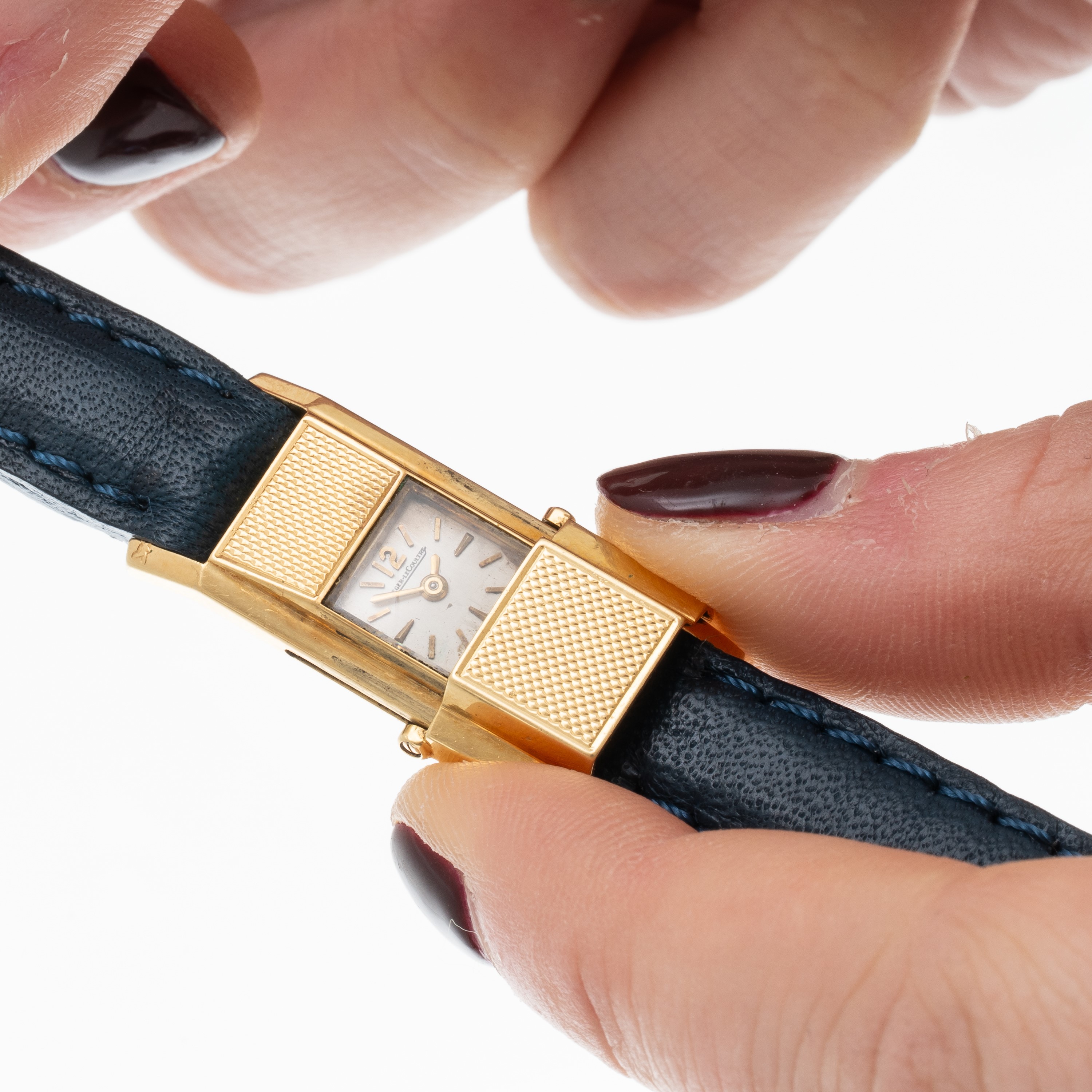 Jaeger le Coultre - Jaeger-LeCoultre, Duoplan Coulissante, orologio solo tempo a carica manuale i...