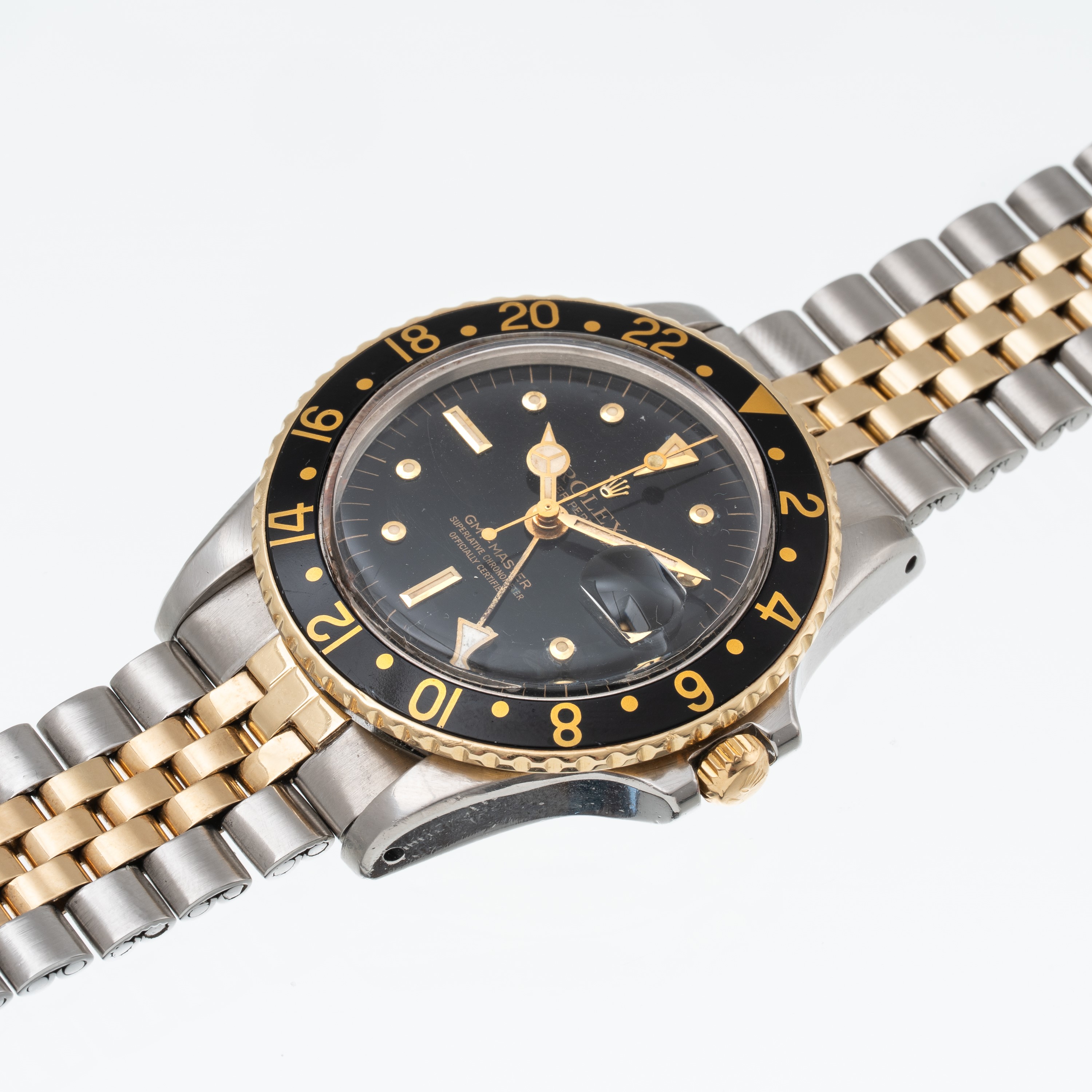 Rolex - GMT Ref. 1675, orologio GMT automatico acciaio e oro giallo 18 kt (1972)