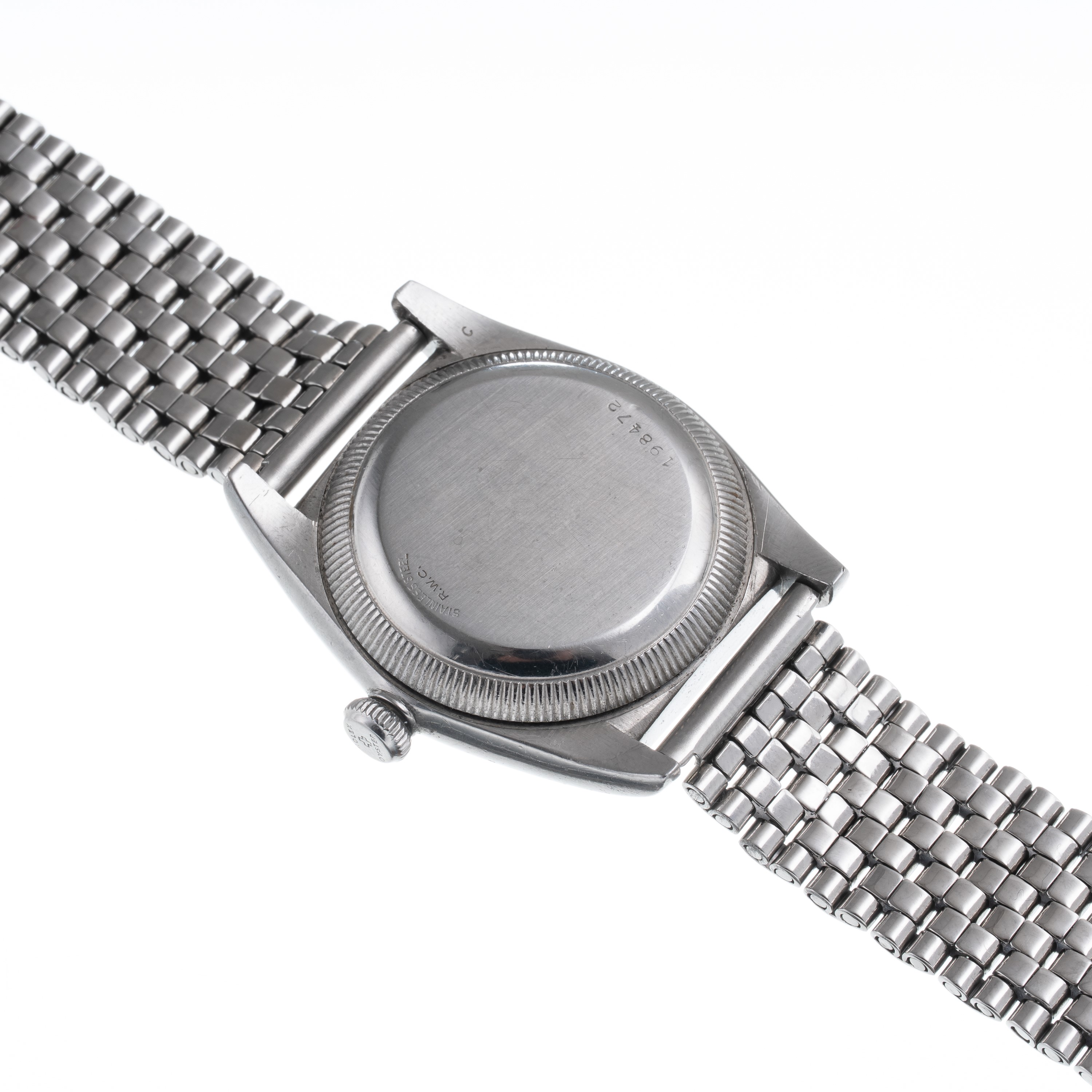 Rolex - Bubbleback 2764, orologio solo tempo automatico in acciaio con piccoli secondi