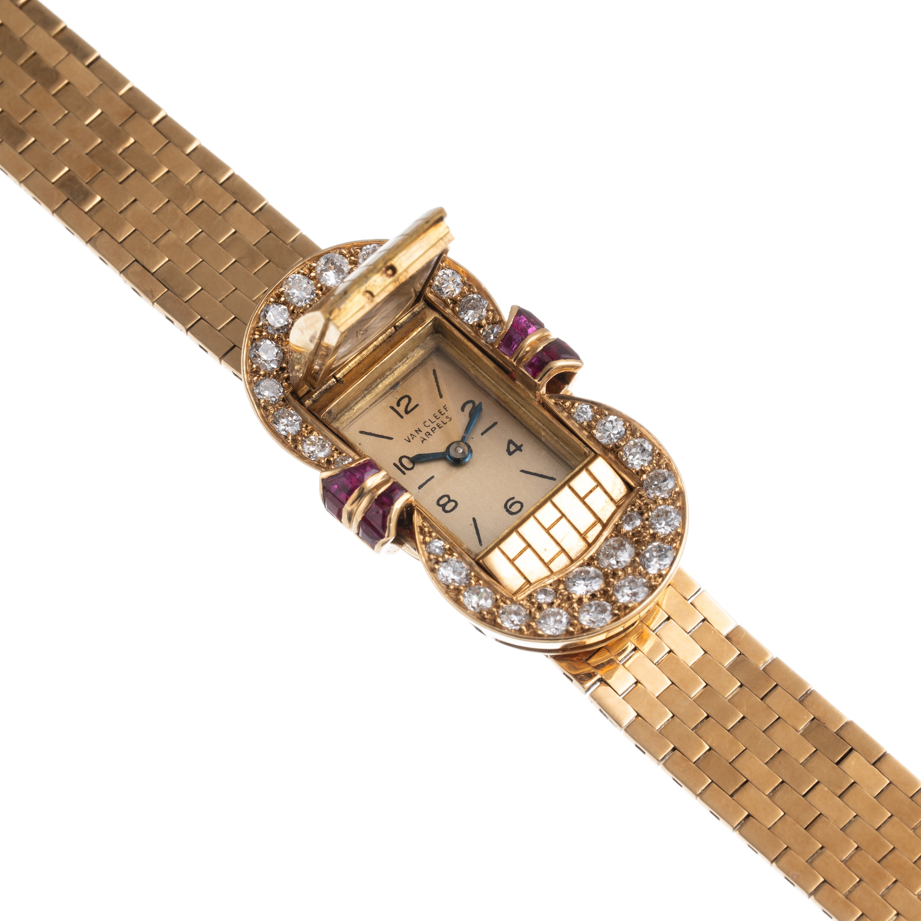 Van Cleef & Arpels - Orologio Solo Tempo in oro giallo 18 kt a carica manuale con ghiera cabriole...