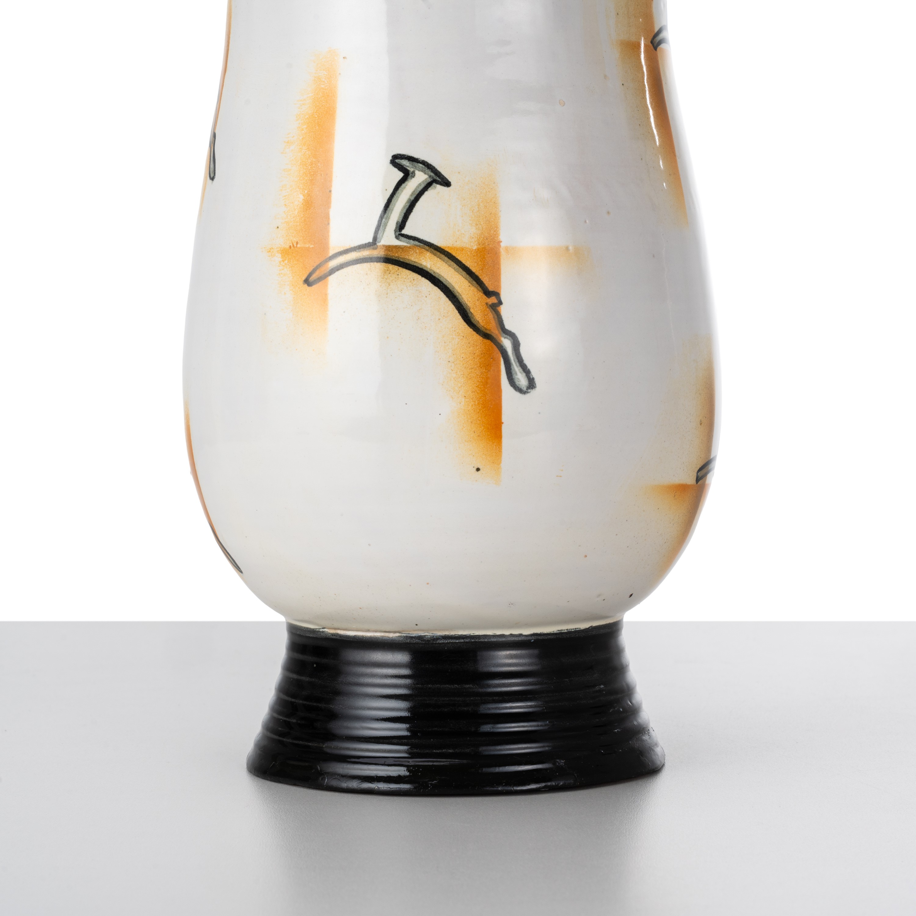 C.I.M.a. - C.I.M.A, Vaso Deruta in ceramica (anni 1920/1930)