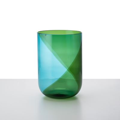 Vaso della serie “Coreani” in vetro policromo