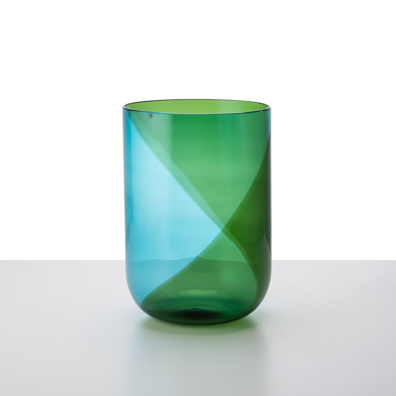 Tapio Wirkkala - Vaso della serie “Coreani” in vetro policromo