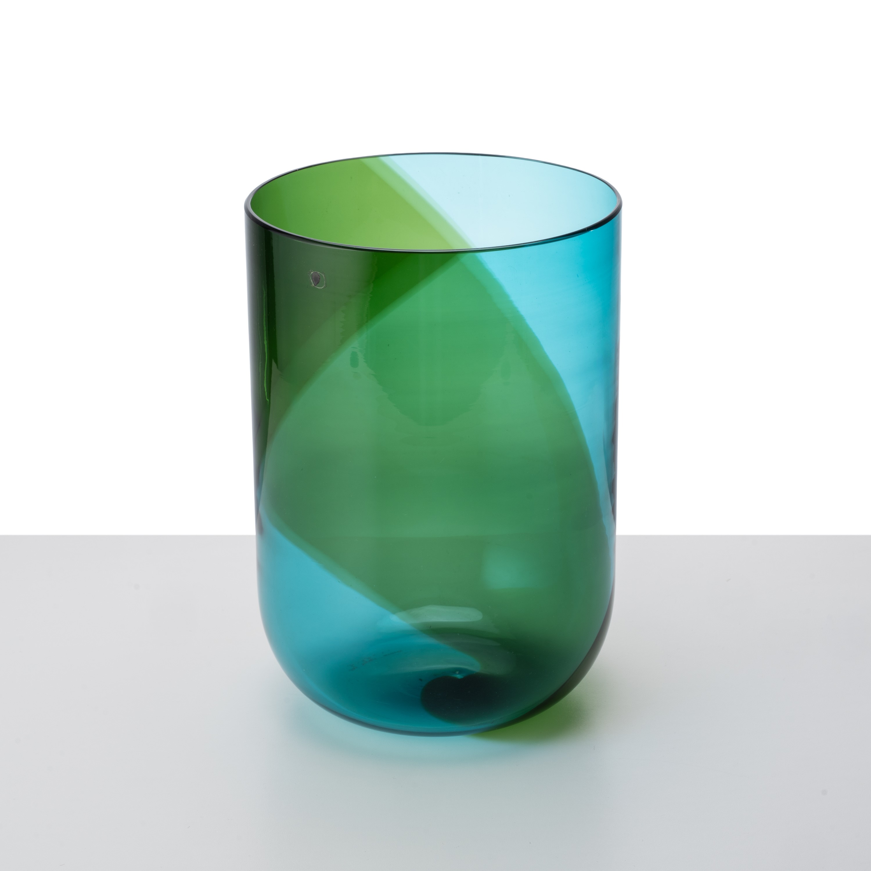 Tapio Wirkkala - Vaso della serie “Coreani” in vetro policromo