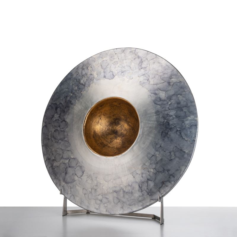 Ugo Rondinone - Piatto decorativo in resina smaltata