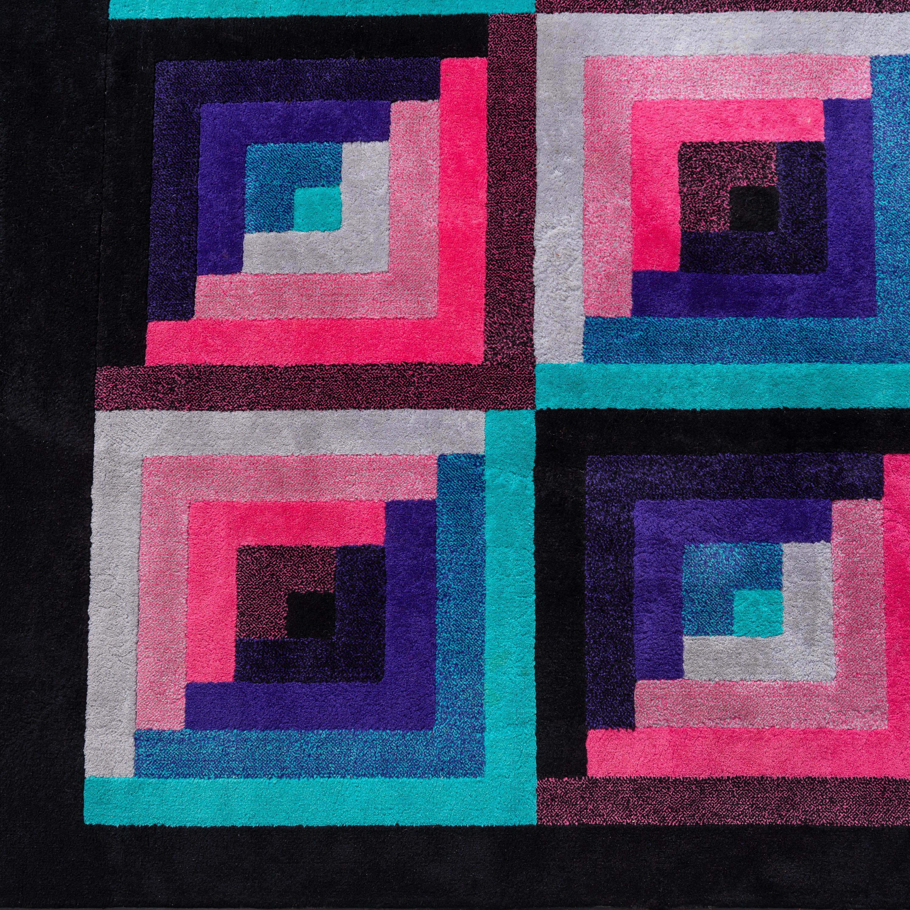 Missoni - Tappeto in lana con ordito in fibre artificiali