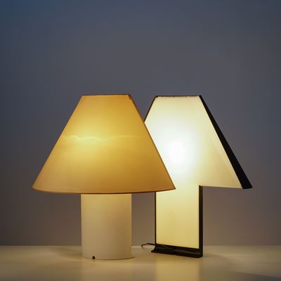 Coppia di lampade da tavolo "Edipo"