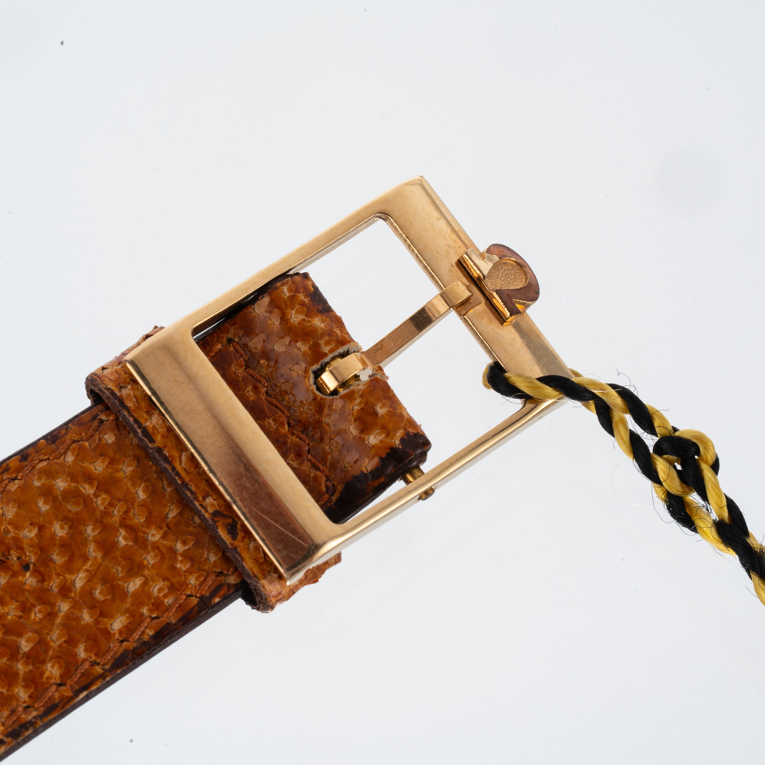 Omega - De Ville Fuego Azteca, orologio solo tempo automatico in acciaio e oro giallo 18 kt