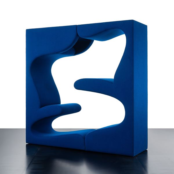 Verner Panton - VERNER PANTON, DIVANO SCULTOREO 'LIVING TOWER'