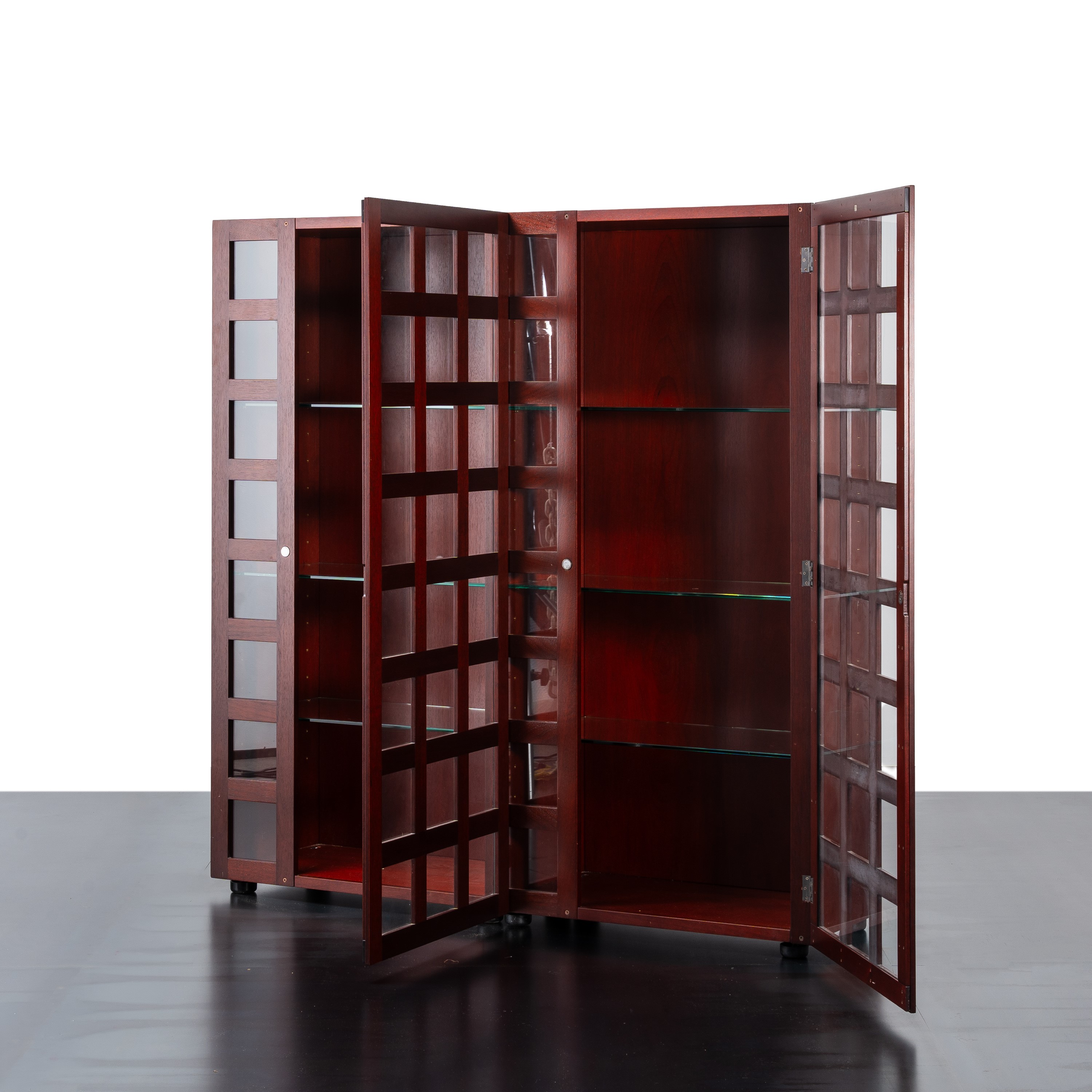 Marco Zanuso - Credenza LB65 con ripiani in vetro