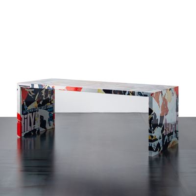 Tavolo serie «Decollage»