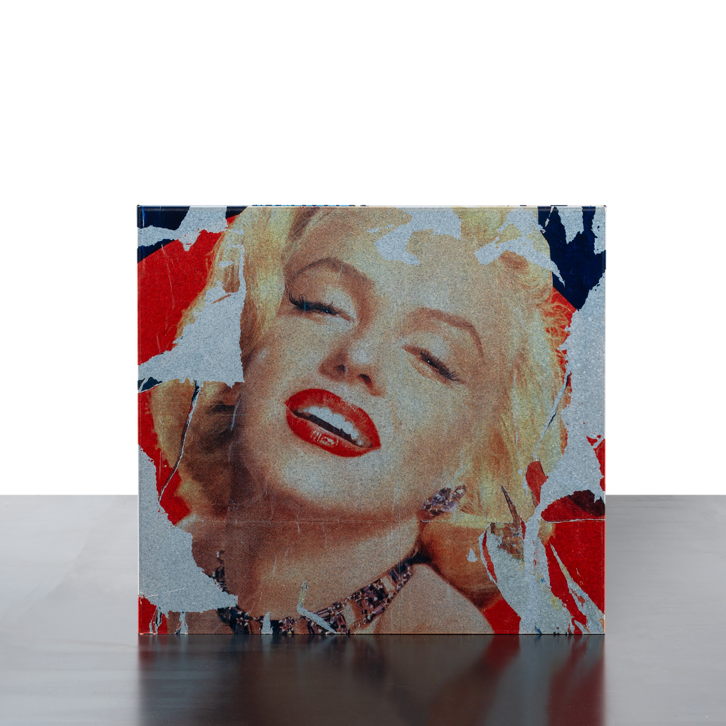 Mimmo Rotella e Marco Ferreri - Tavolo serie «Decollage»