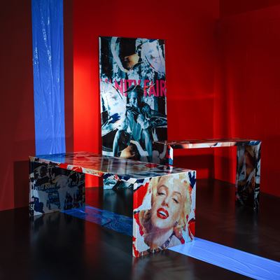 Rotella e Ferreri, Console serie “Decollage”