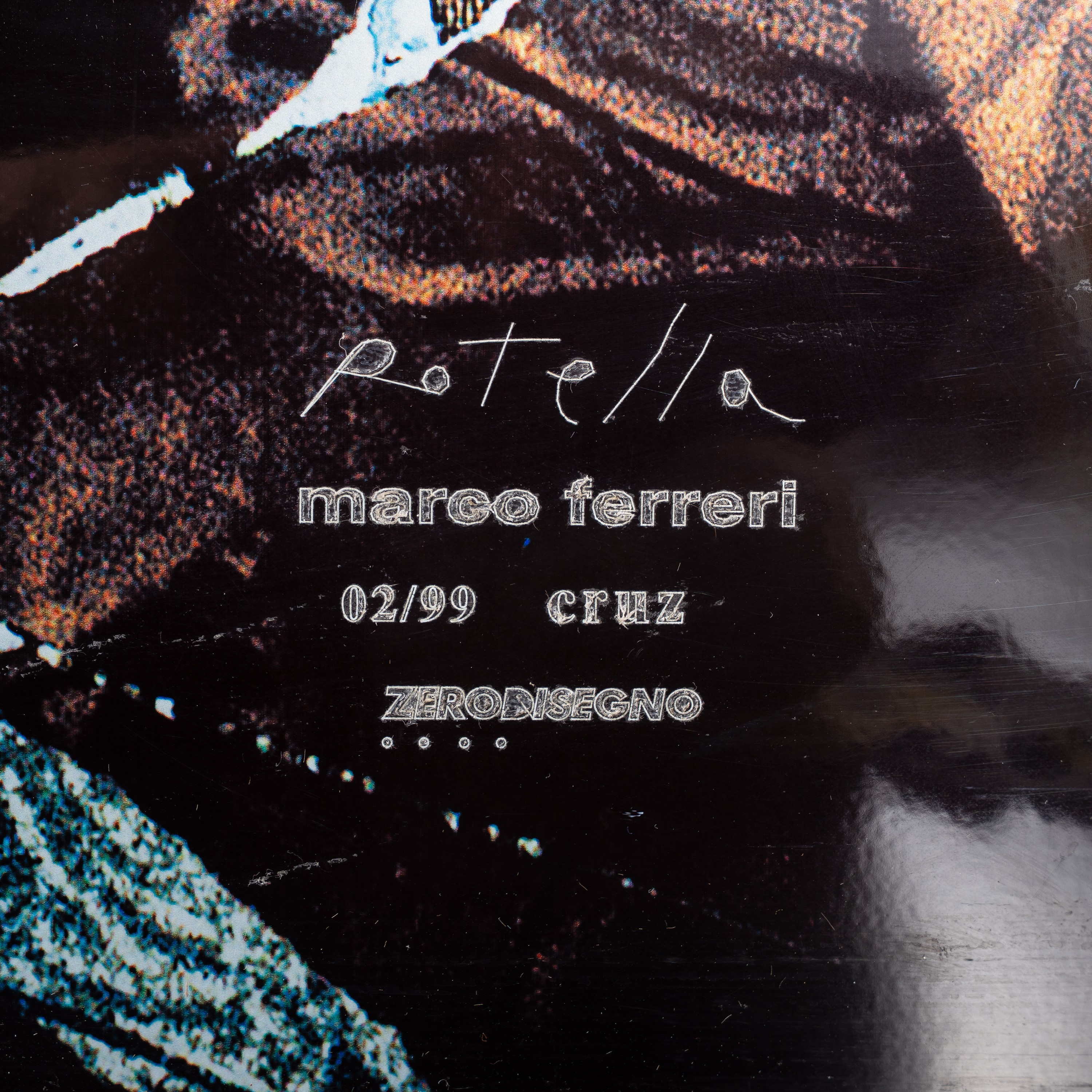 Mimmo Rotella e Marco Ferreri - Rotella e Ferreri, Console serie “Decollage”