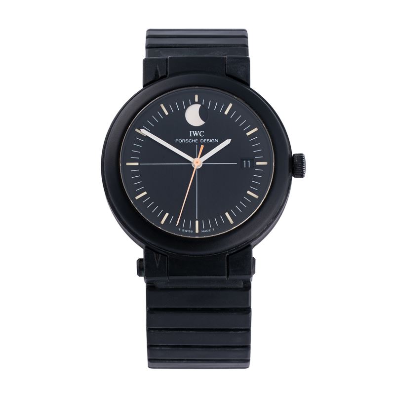 Iwc - Compass Moonphase 3551, orologio automatico con bussola