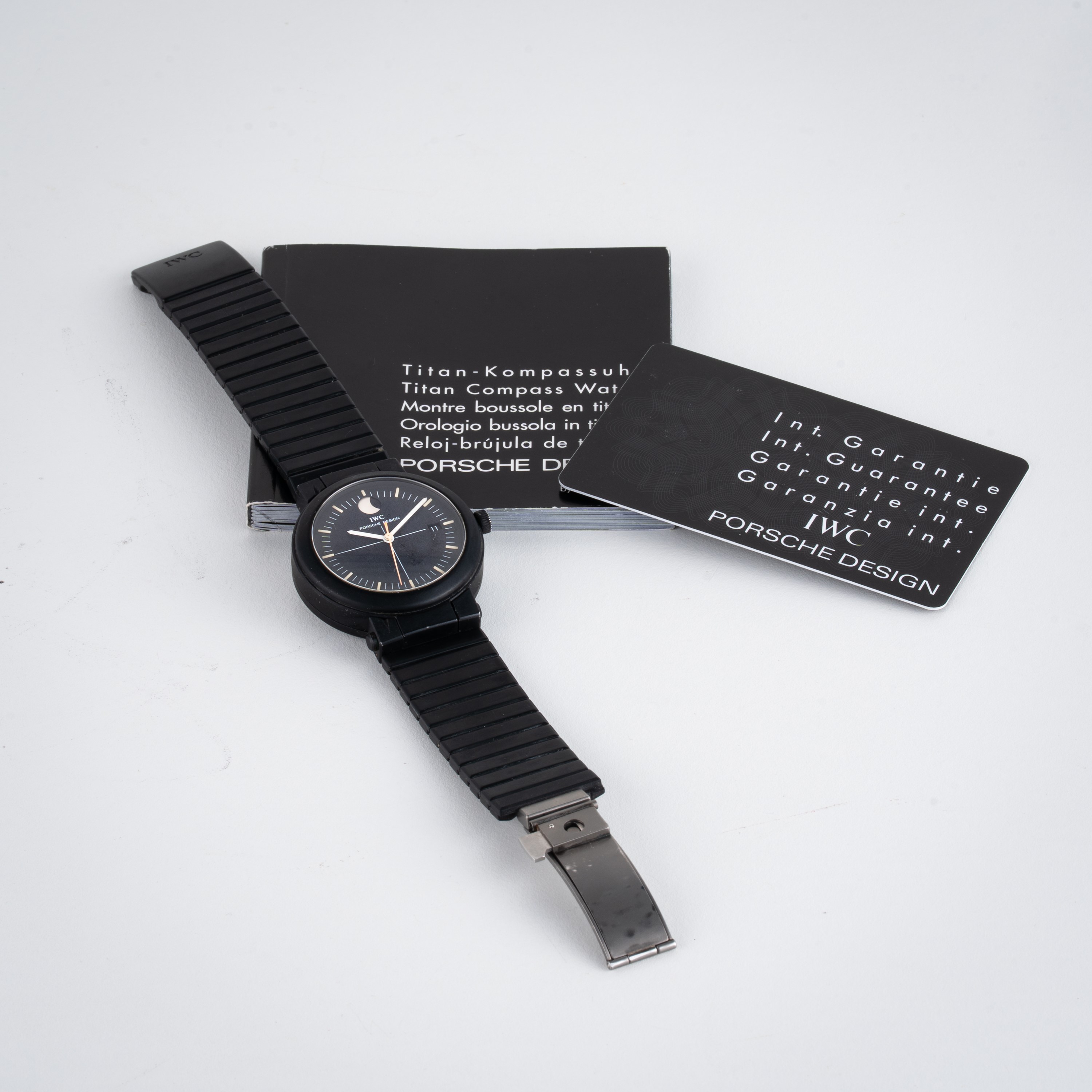Iwc - Compass Moonphase 3551, orologio automatico con bussola