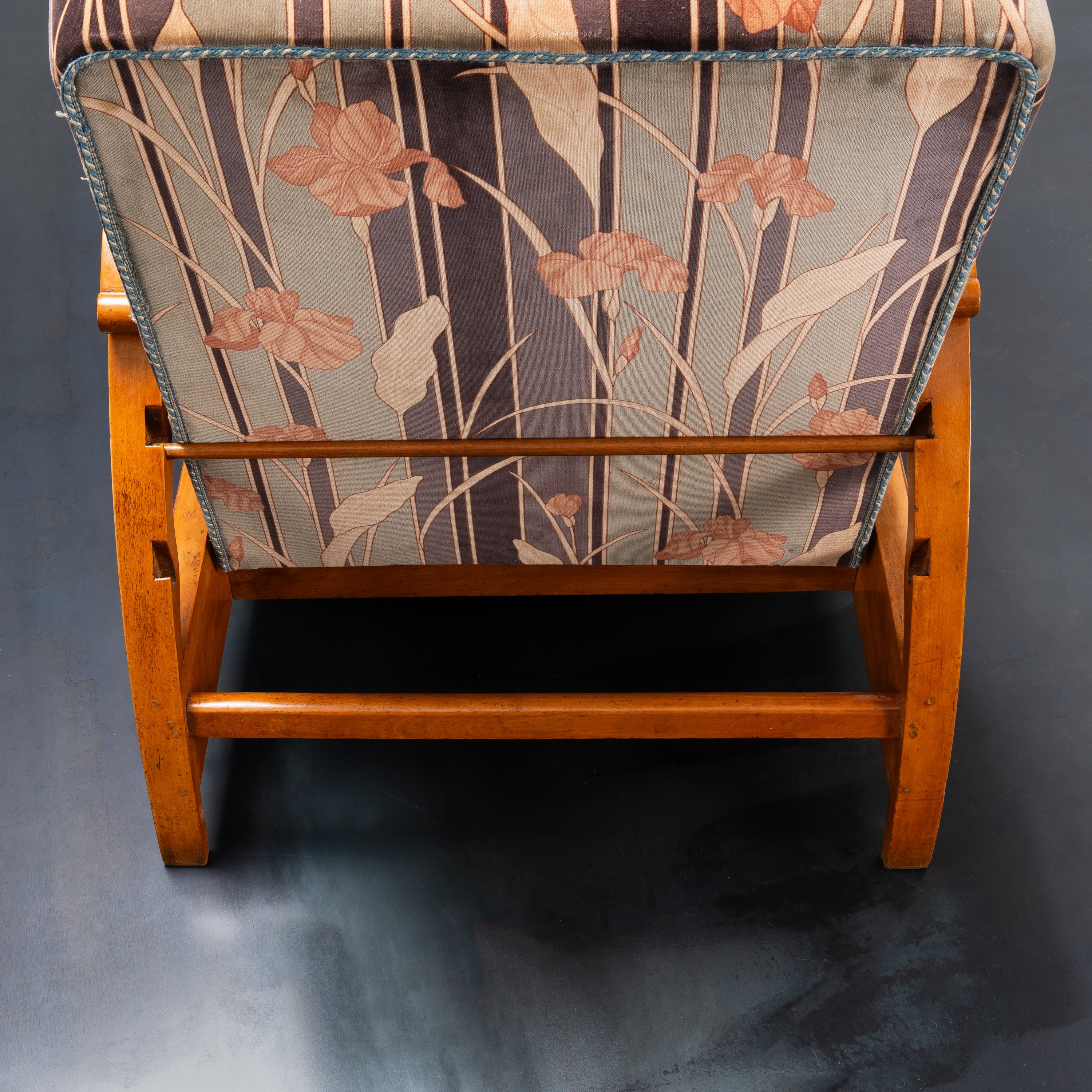 Anonimo - Chaise longue reclinabile in tre posizioni