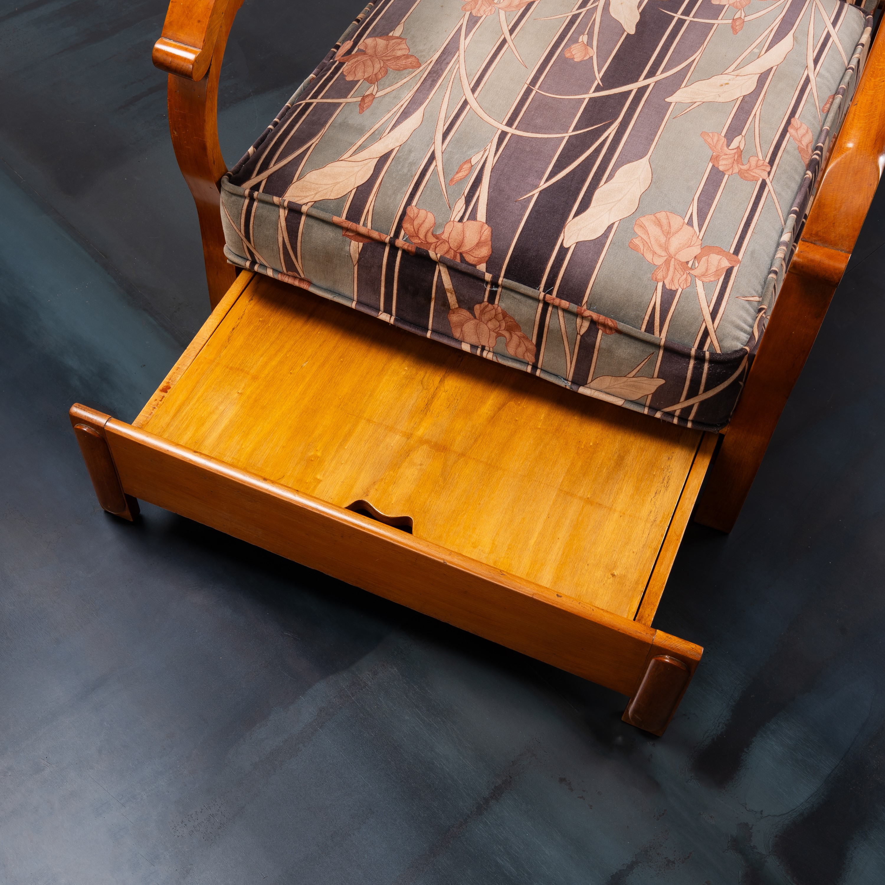 Anonimo - Chaise longue reclinabile in tre posizioni