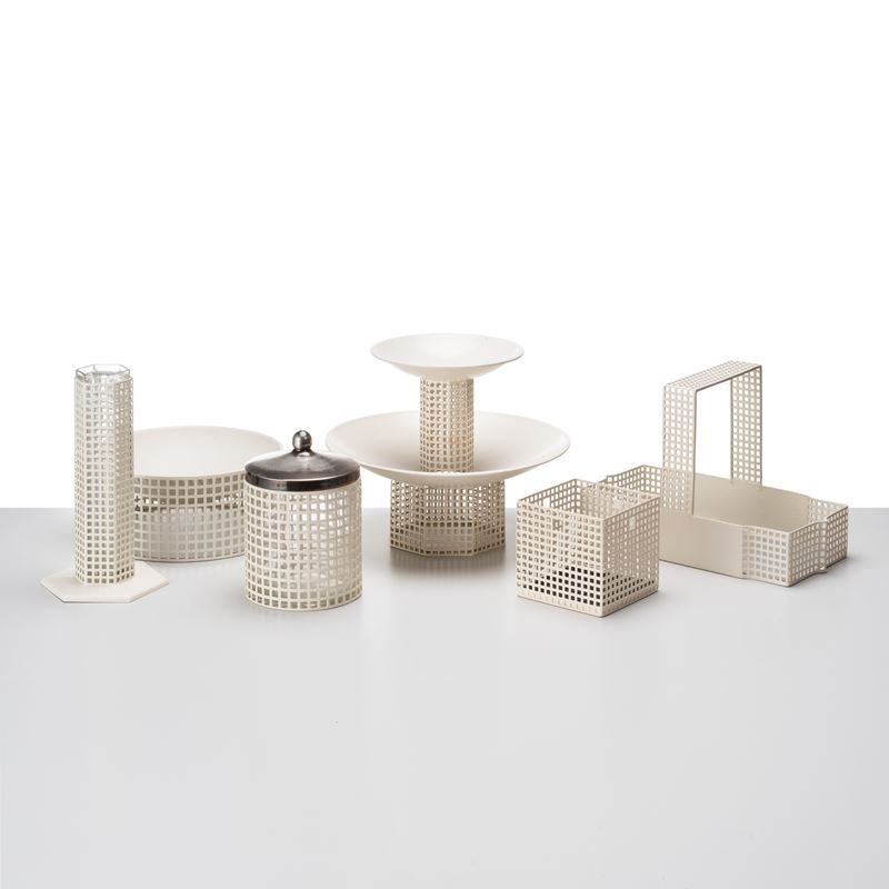 Josef Hoffmann - Set di sei vasi Bieffeplast