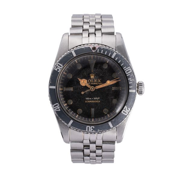 ROLEX - ROLEX - SUBMARINER JAMES BOND OROLOGIO SOLO TEMPO A CARICA AUTOMATICA IN ACCIAIO CON QUADRANTE GILT