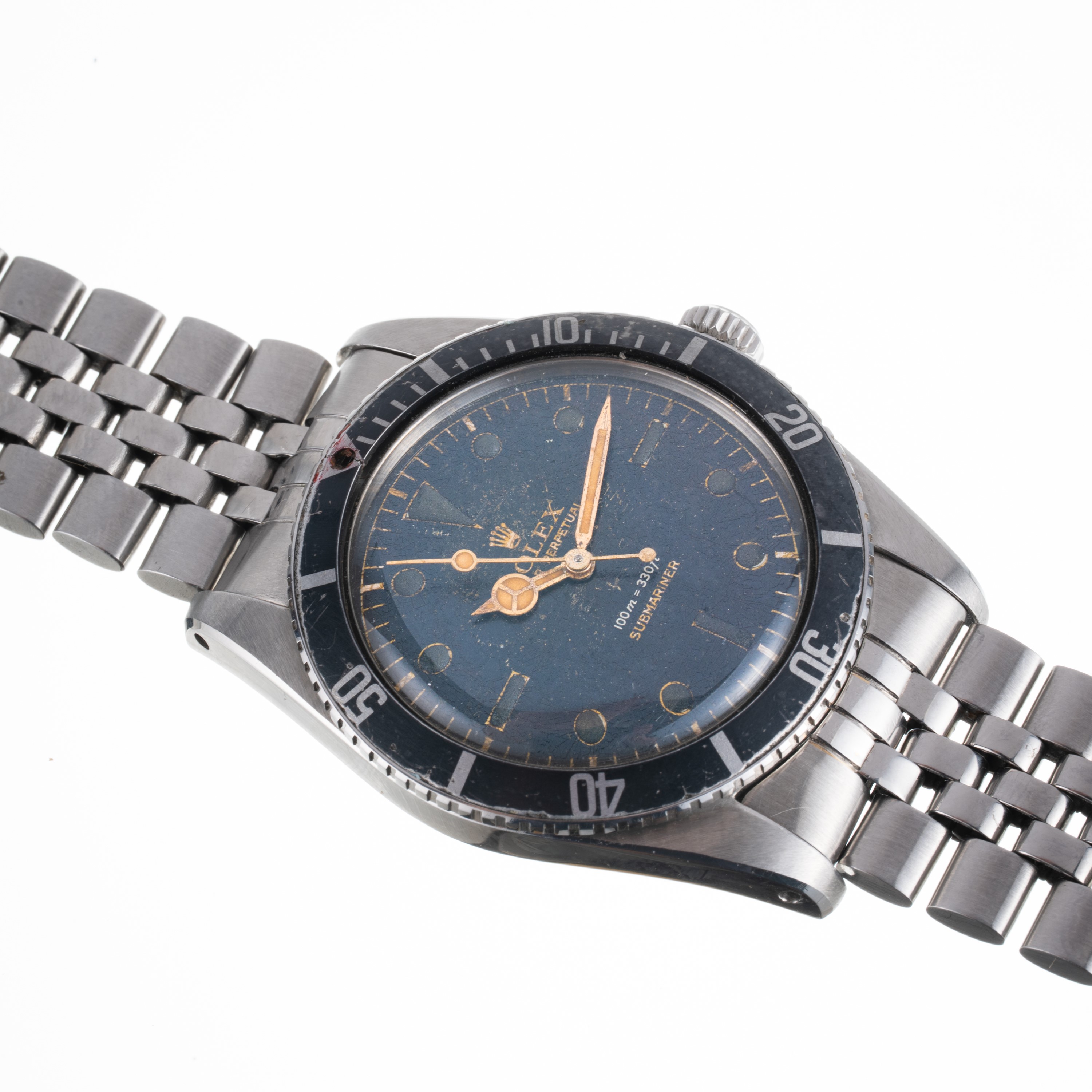 Rolex - Submariner (Ref. 5508) Orologio solo tempo automatico in acciaio con quadrante gilt