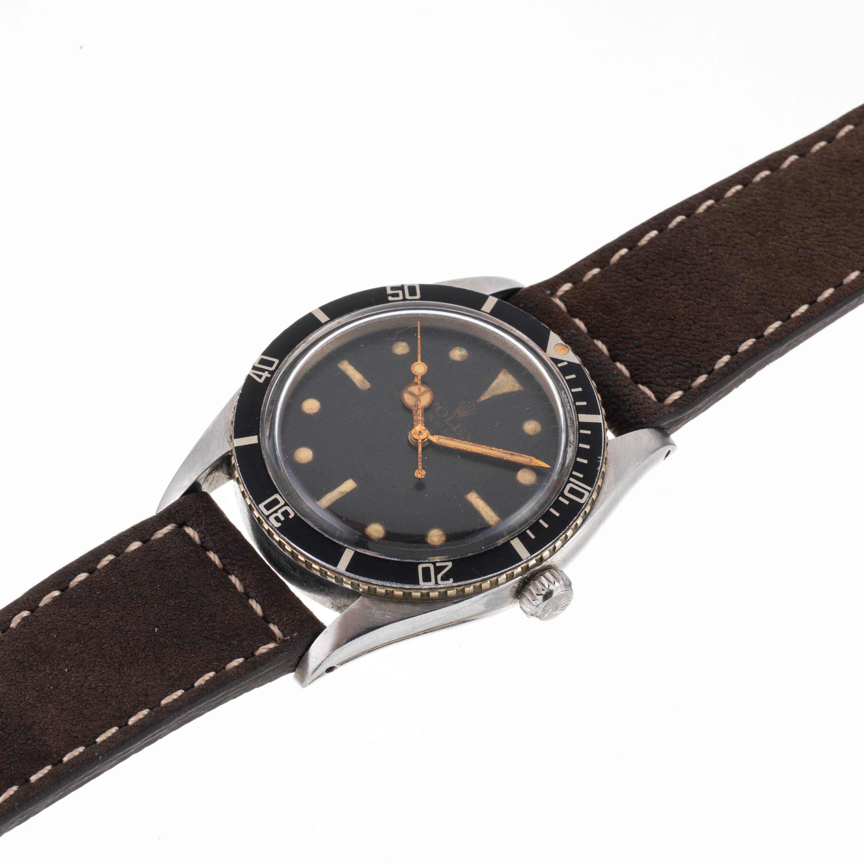 Rolex - Turn - o - Graph Orologio Solo Tempo a Carica Automatica in Acciaio con Quadrante Gilt Ne...