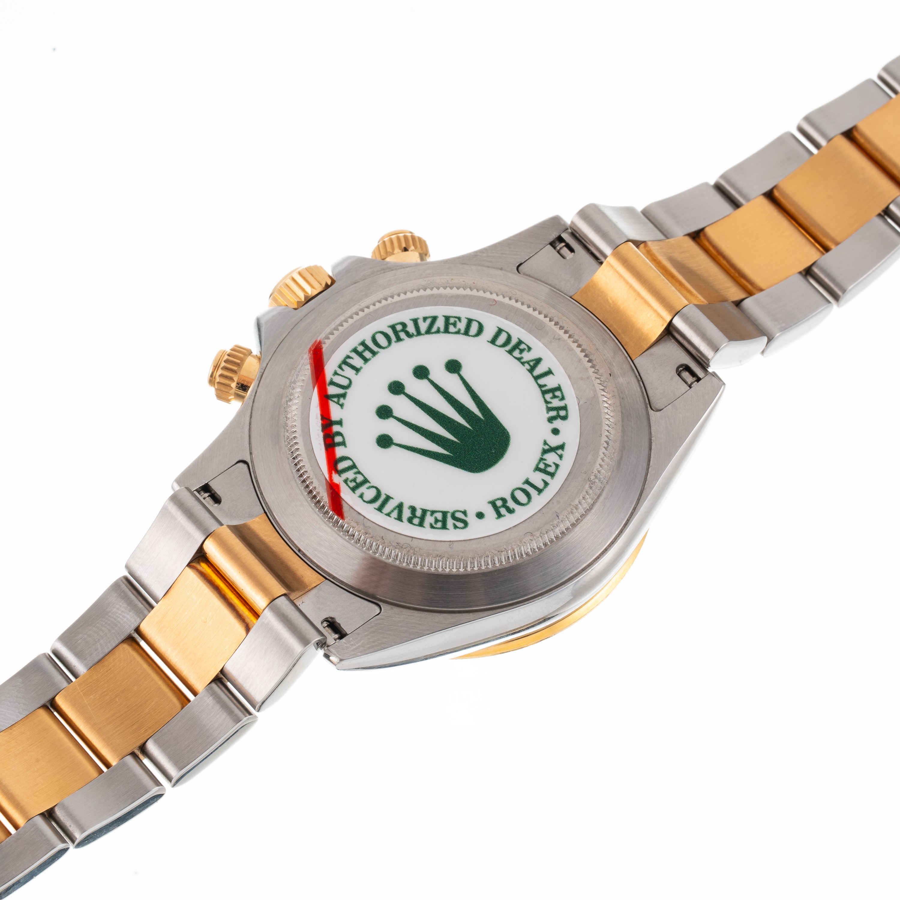 Rolex - Daytona 116523, cronografo automatico in acciaio e oro giallo 18kt con quadrante blu