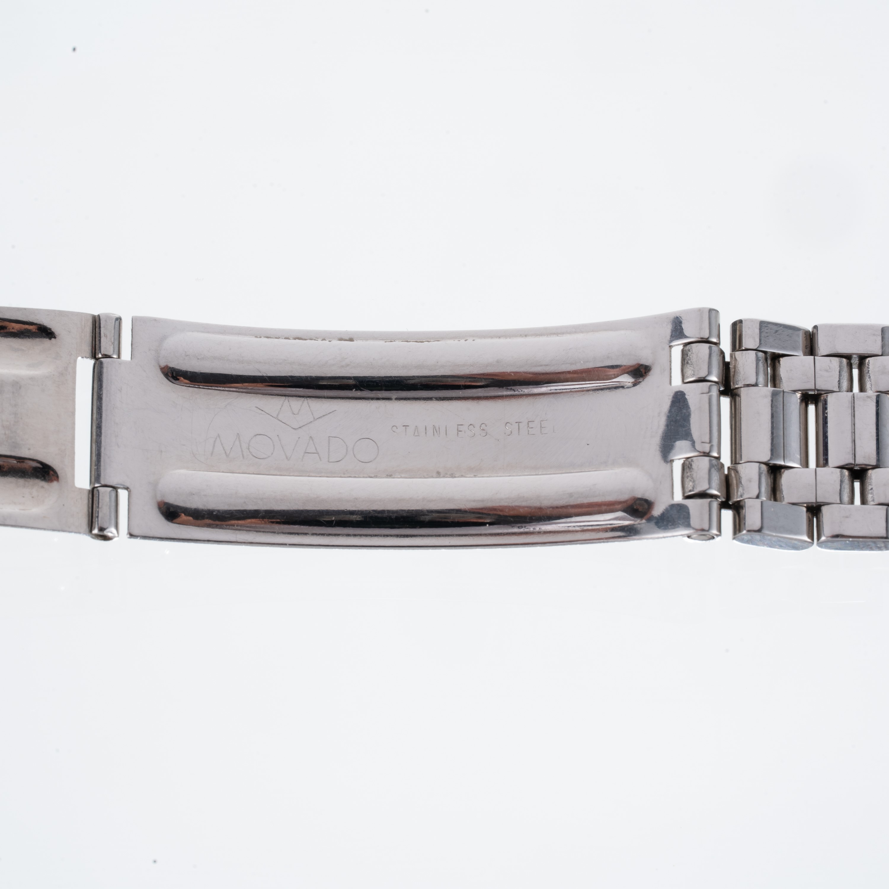 Movado - Dathron HS360, cronografo automatico in acciaio con quadrante nero bitonale