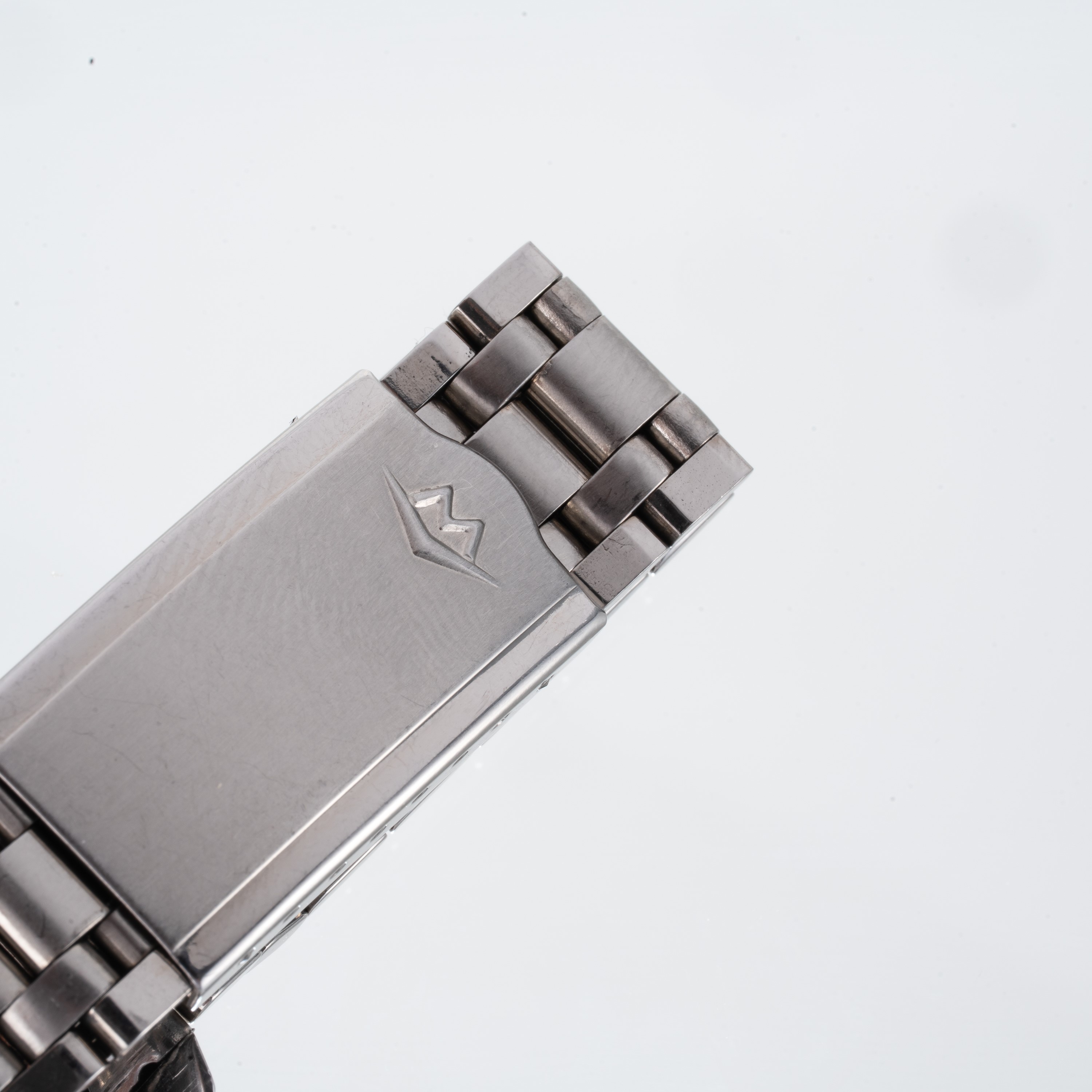 Movado - Dathron HS360, cronografo automatico in acciaio con quadrante nero bitonale