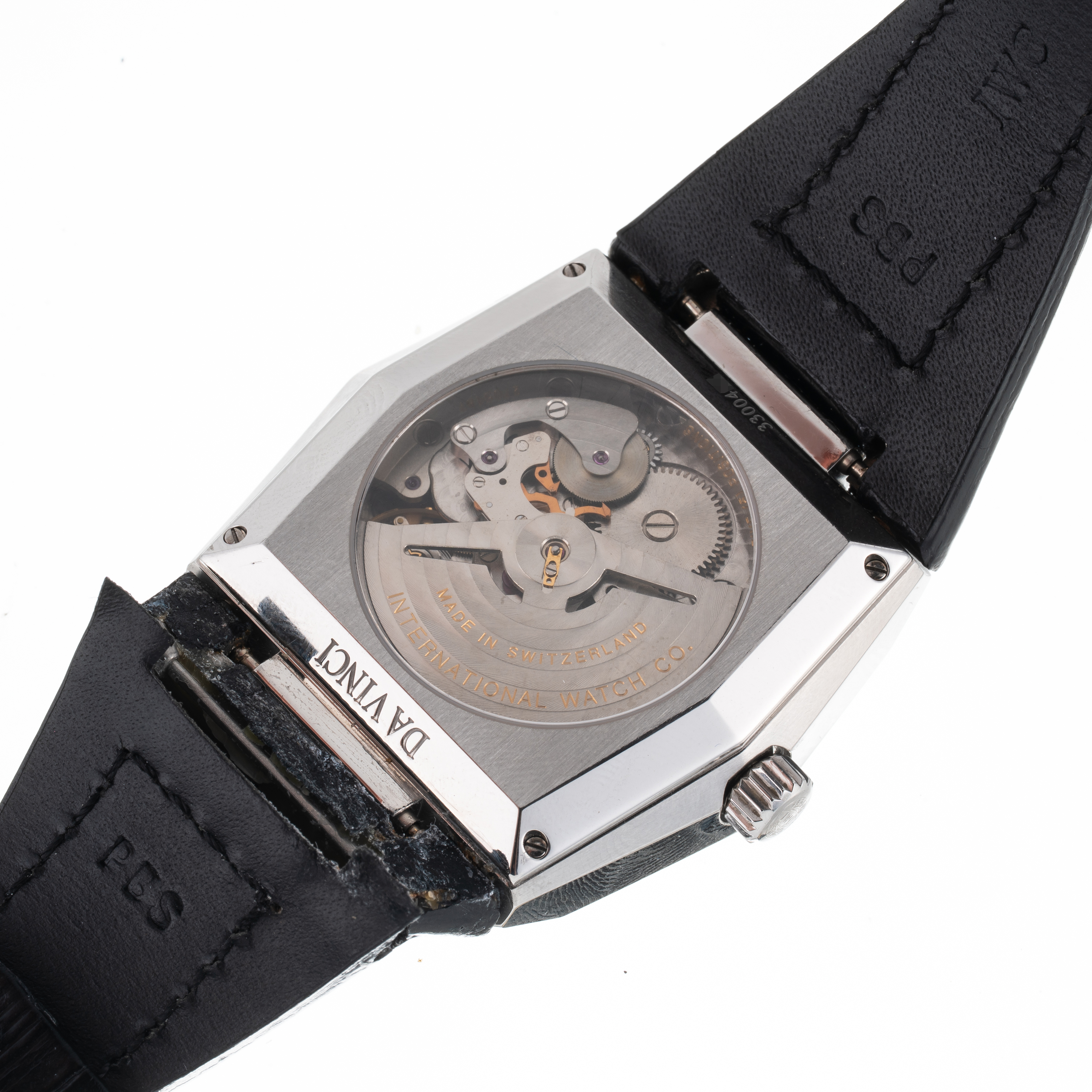 Iwc - Da Vinci (solo tempo) — orologio da polso automatico in acciaio con quadrante blu