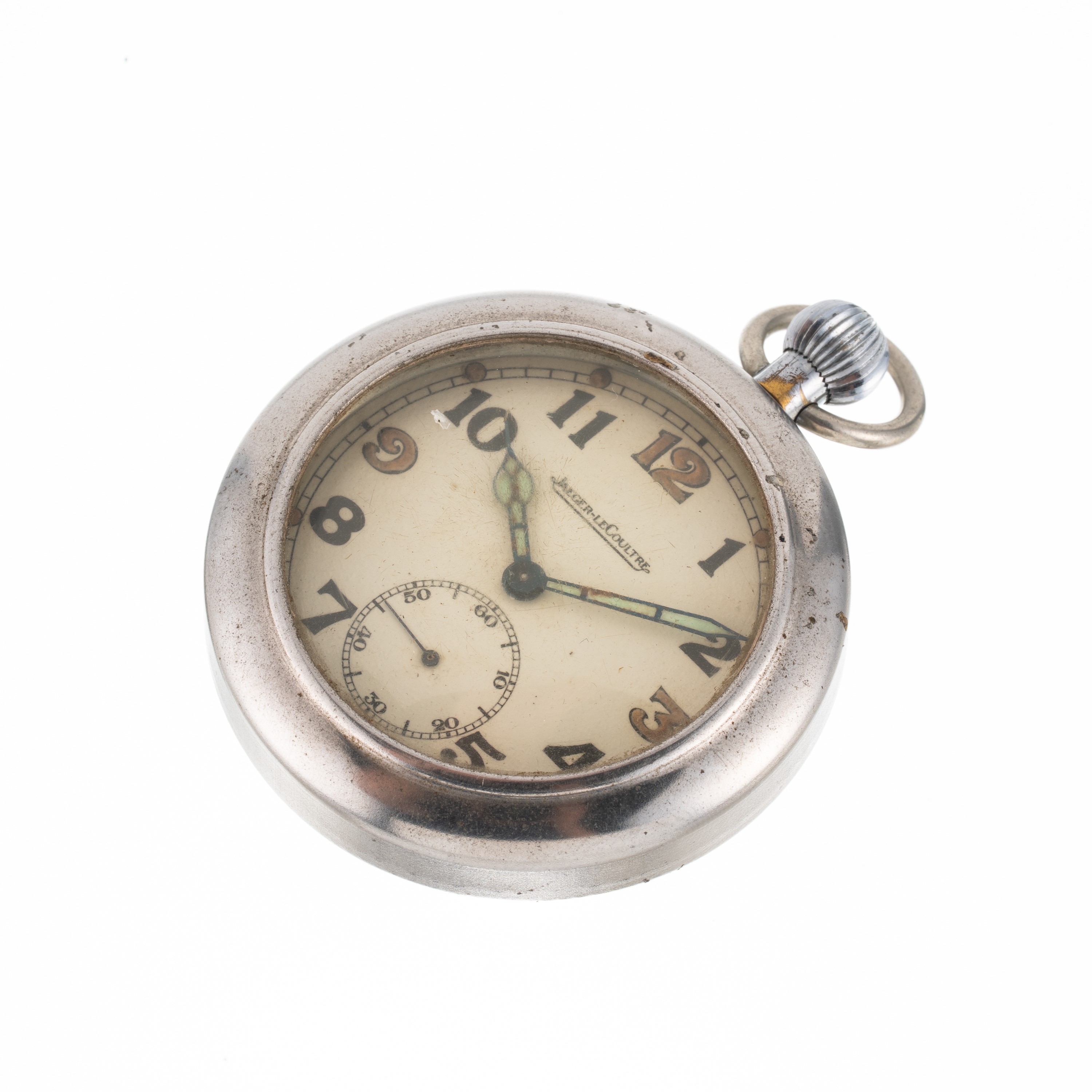 Jaeger le Coultre - Jaeger-LeCoultre, Orologio da tasca militare a carica manuale in acciaio, qua...