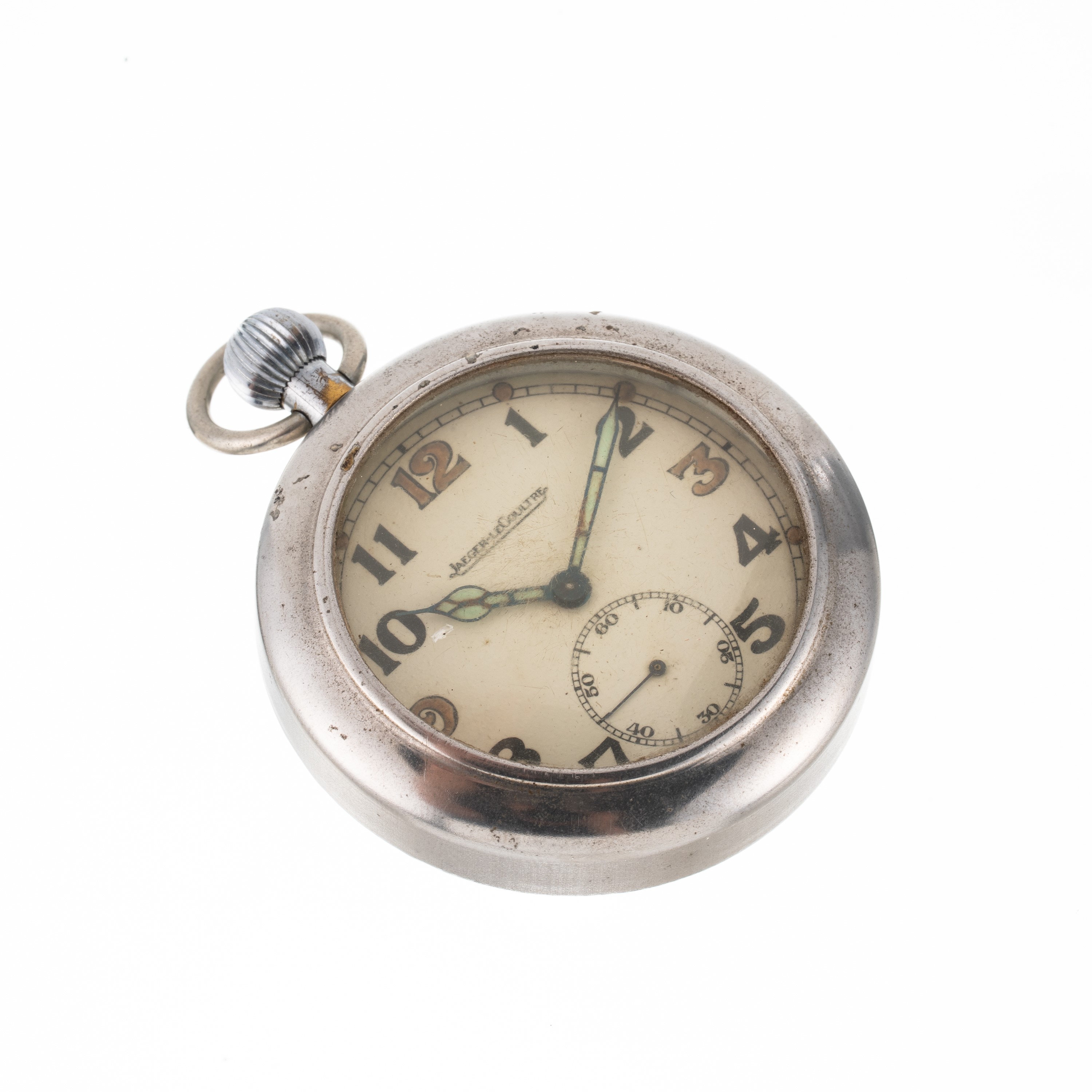 Jaeger le Coultre - Jaeger-LeCoultre, Orologio da tasca militare a carica manuale in acciaio, qua...