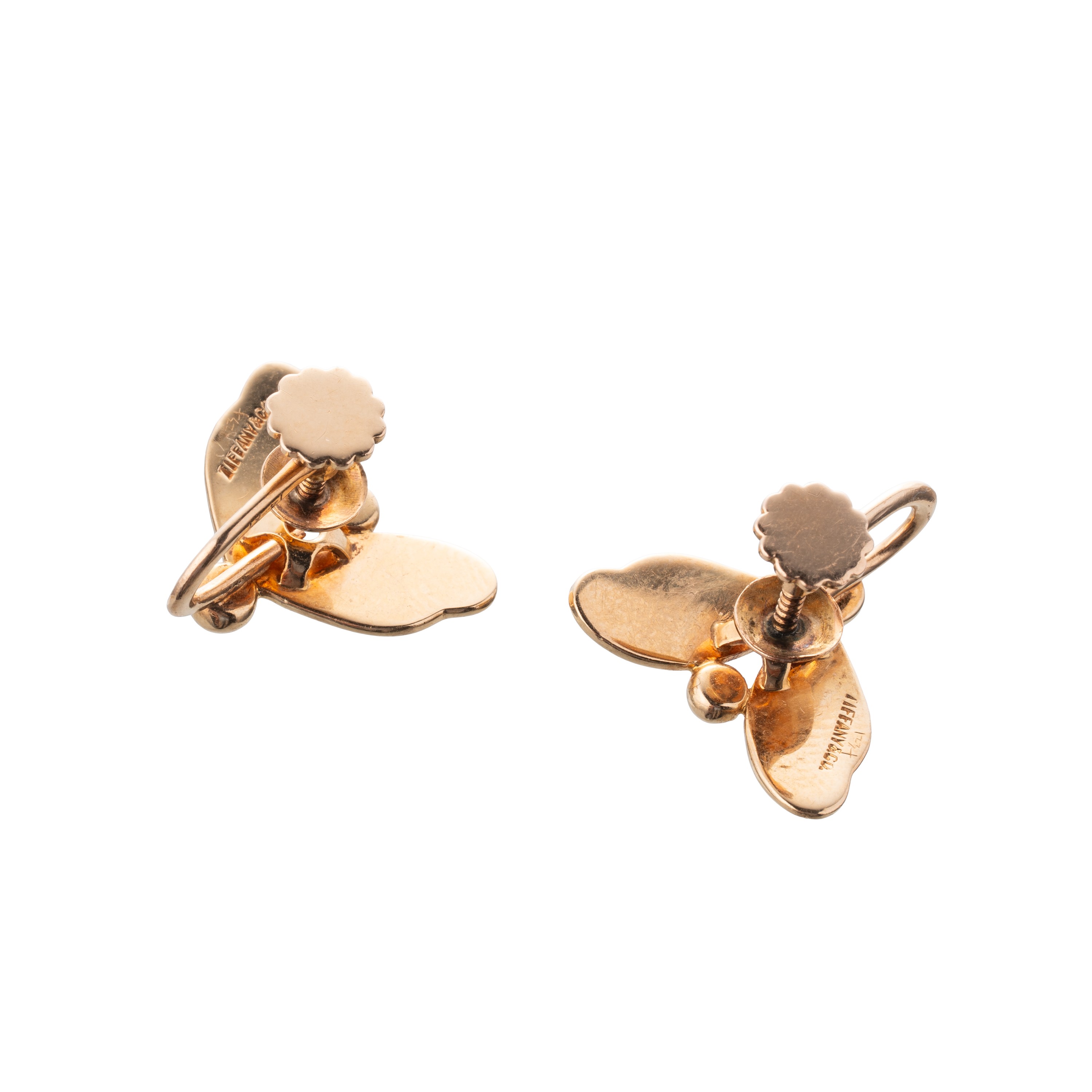 Tiffany & Co - Orecchini in oro rosa 14 kt
