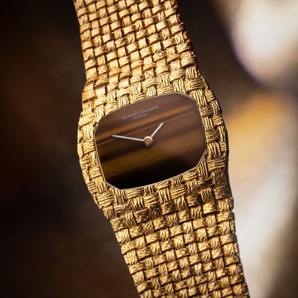 VACHERON CONSTANTIN  OROLOLOGIO SOLO TEMPO A CARICA MANUALE IN ORO GIALLO 18KT CON BRACCIALE INTEGRATO  [..]